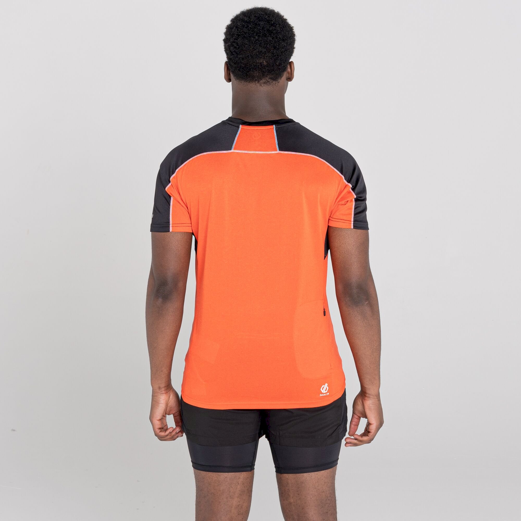 Dare 2b - Men's Aces II Half Zip lightweight Jersey | Trail Blaze Black