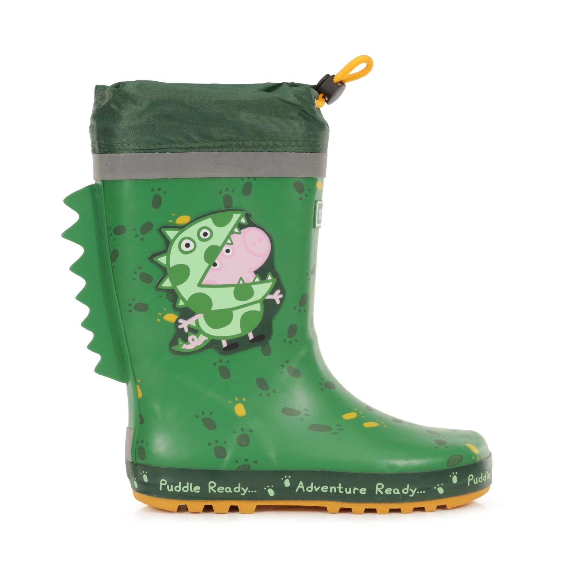 Peppa Pig Puddle Wellies | Dino Green