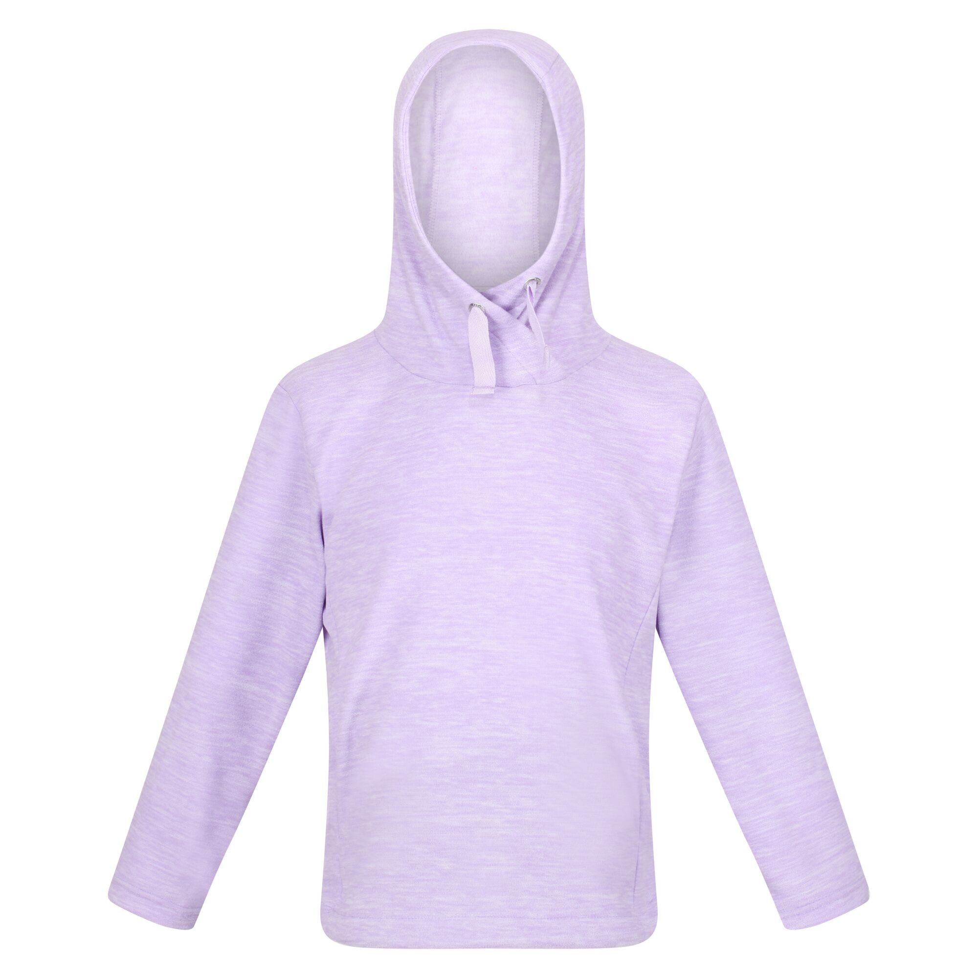 Kids' Kalina Hooded Fleece | Pastel Lilac Marl