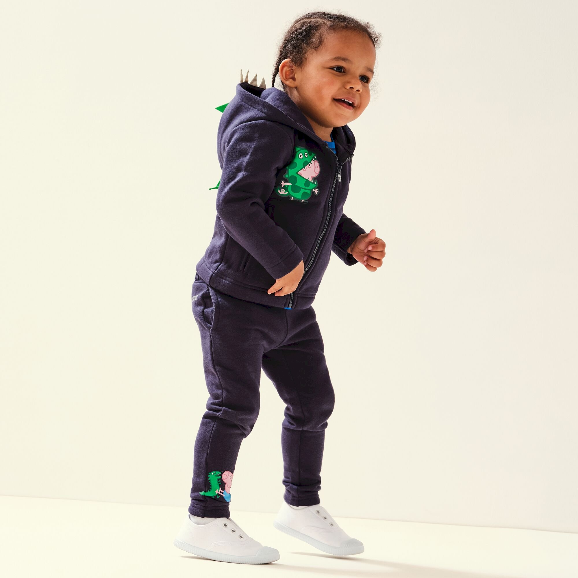 Peppa Pig Full Zip Fleece | Navy