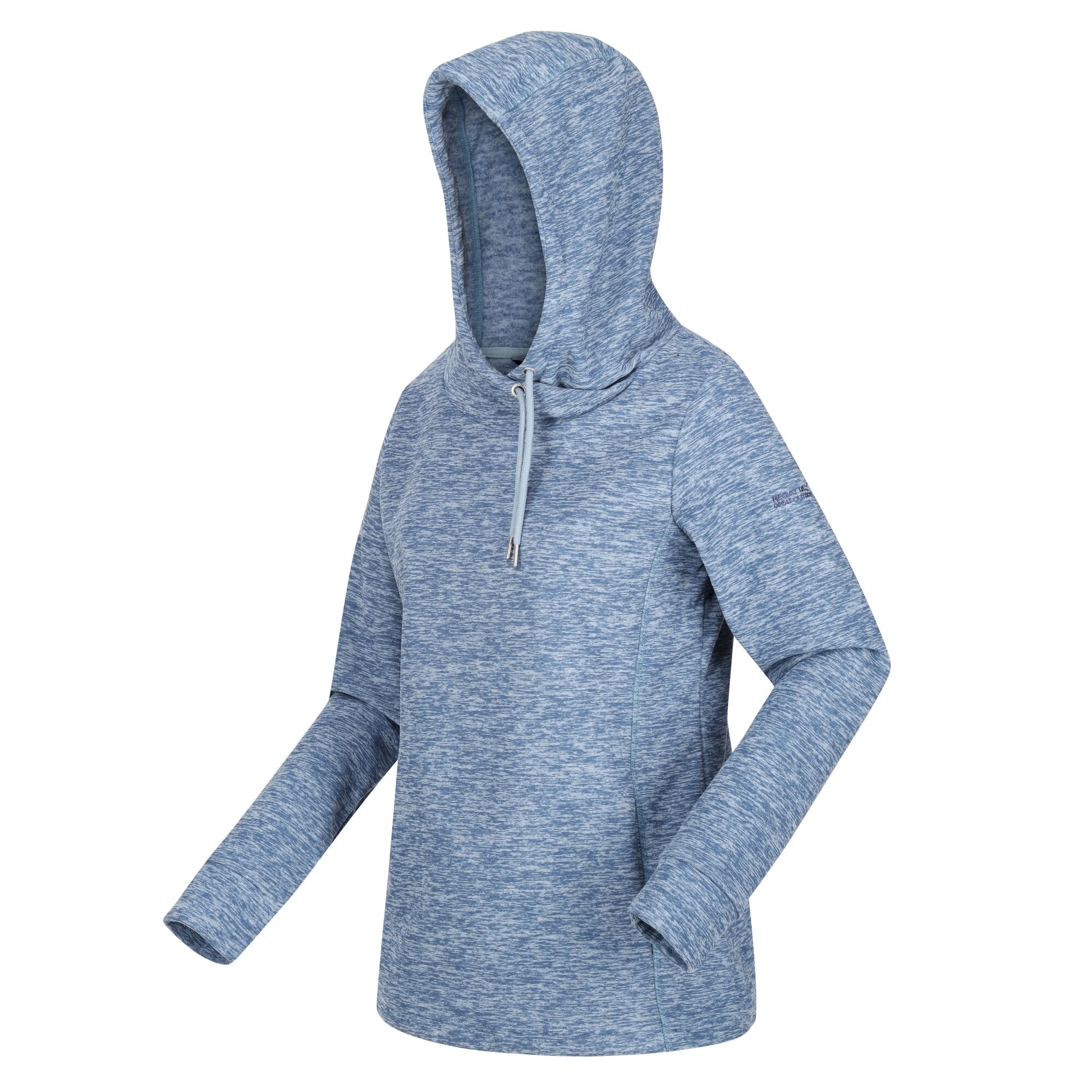 Women's Kizmit II Hooded Marl Fleece | Ice Grey Marl