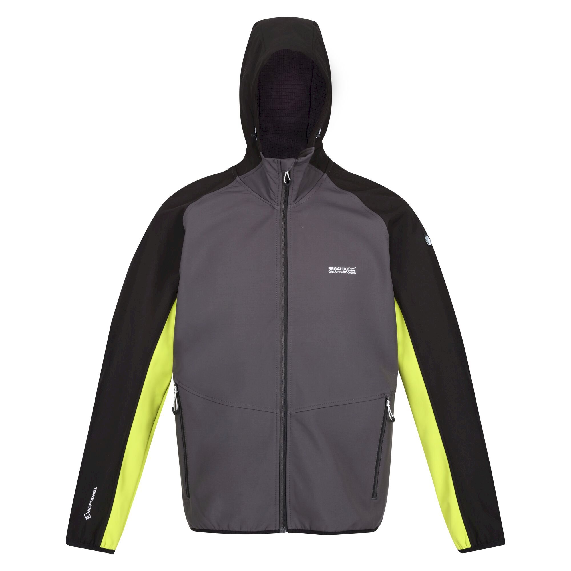 Men's Arec III Softshell Jacket | Dark Grey Black