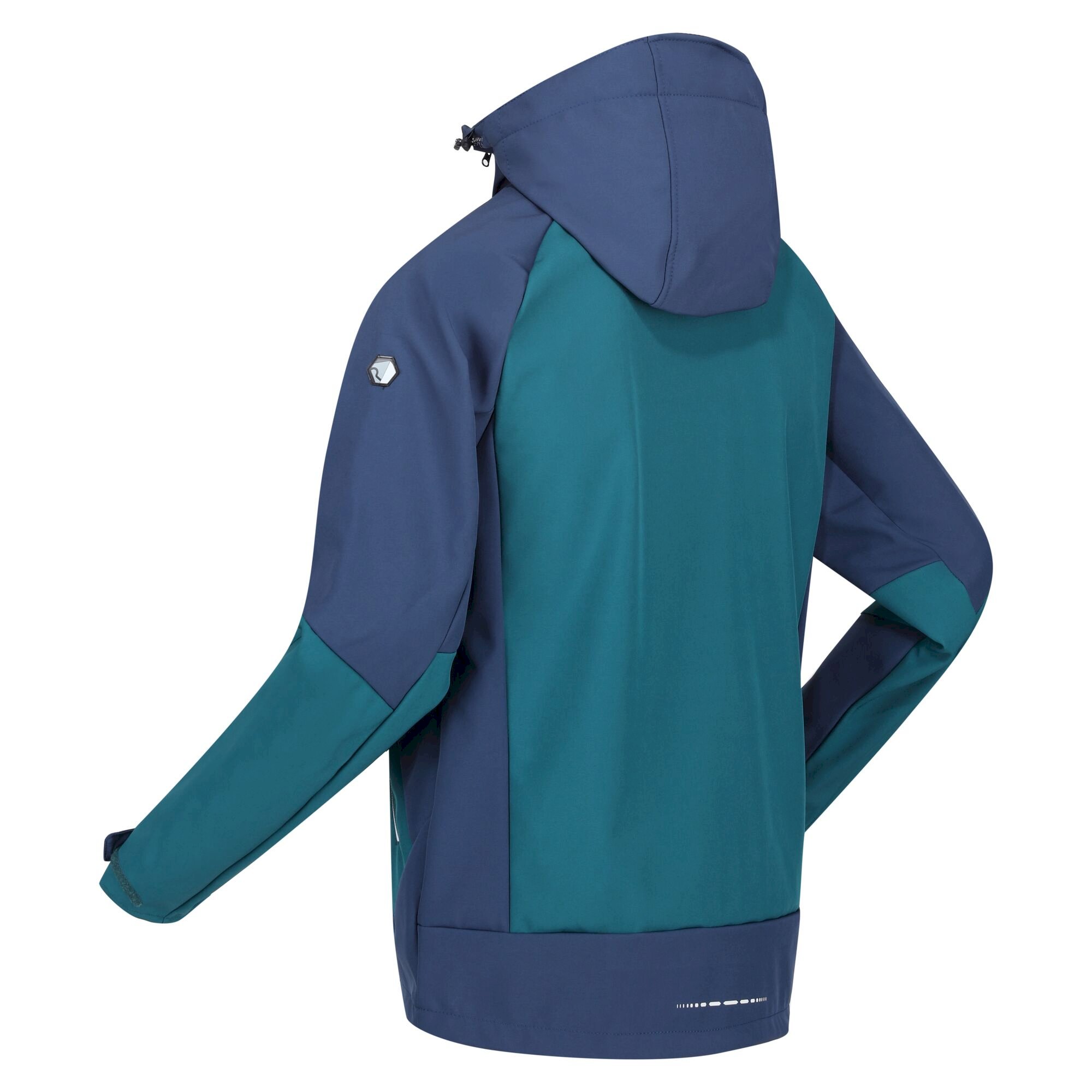 Men's Hewitts VII Softshell Jacket | Pacific Green Admiral Blue