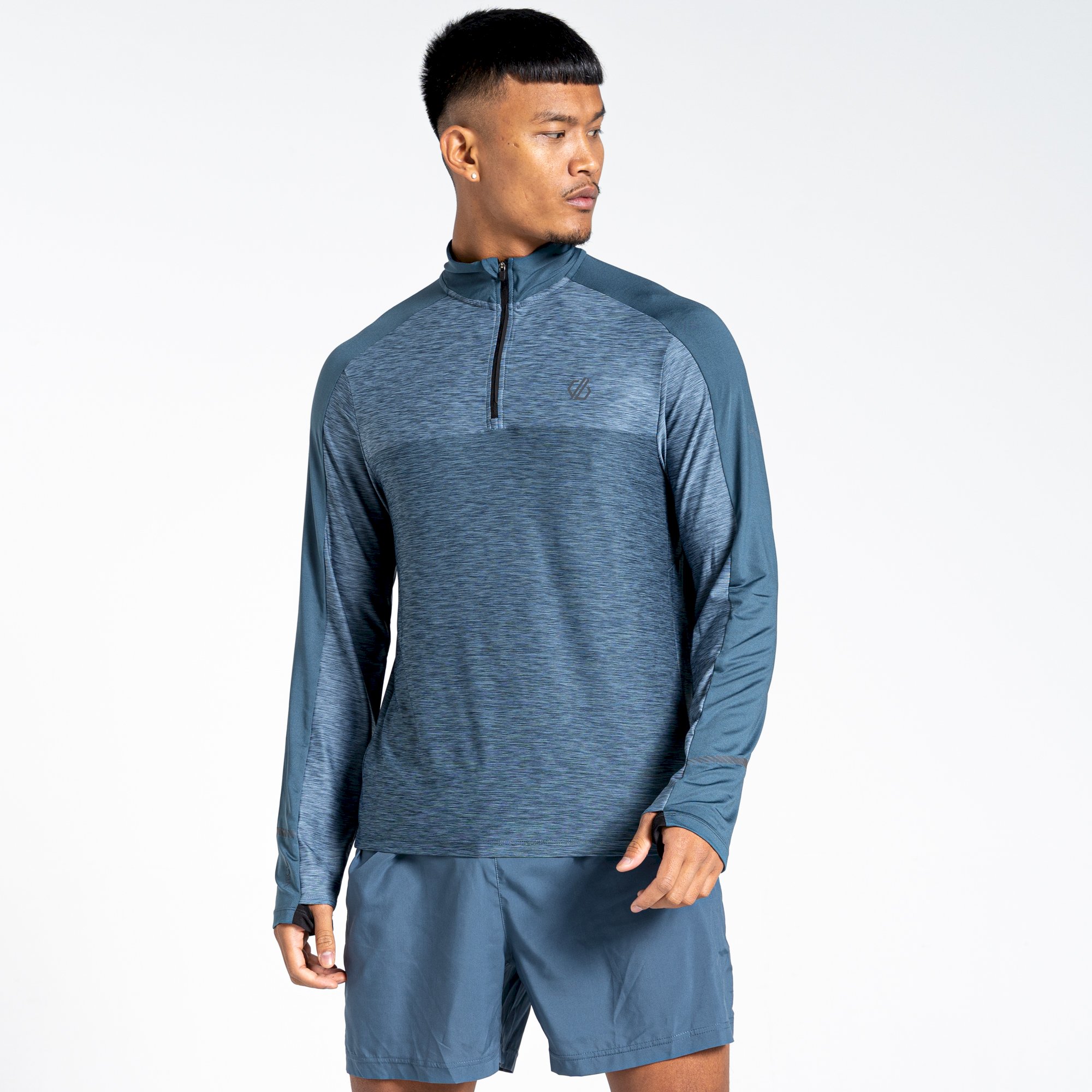 Dare 2b - Men's Power Up II Lightweight Jersey | Orion Grey