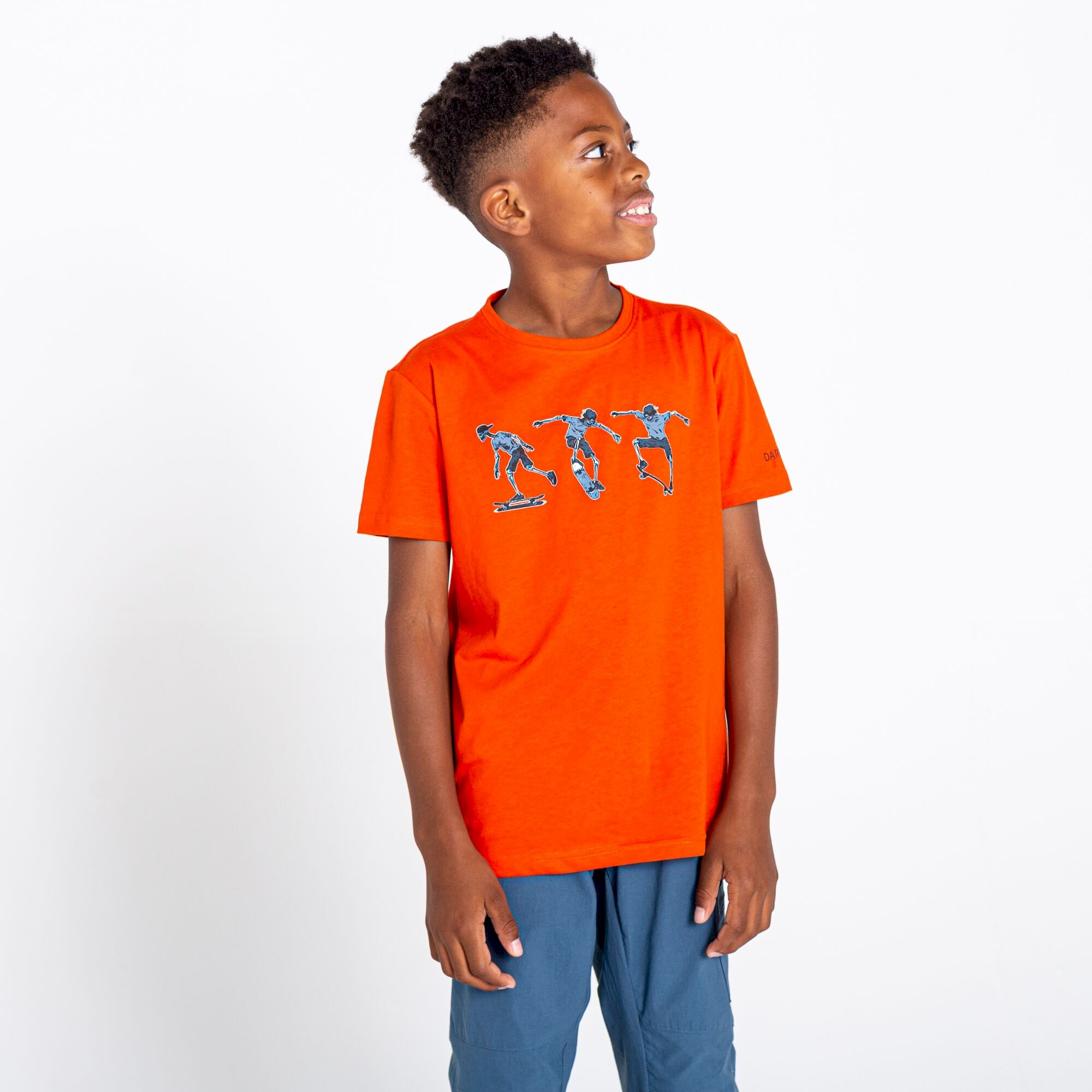 Dare 2b - Kids' Go Beyond Graphic Tee | Burnt Salmon