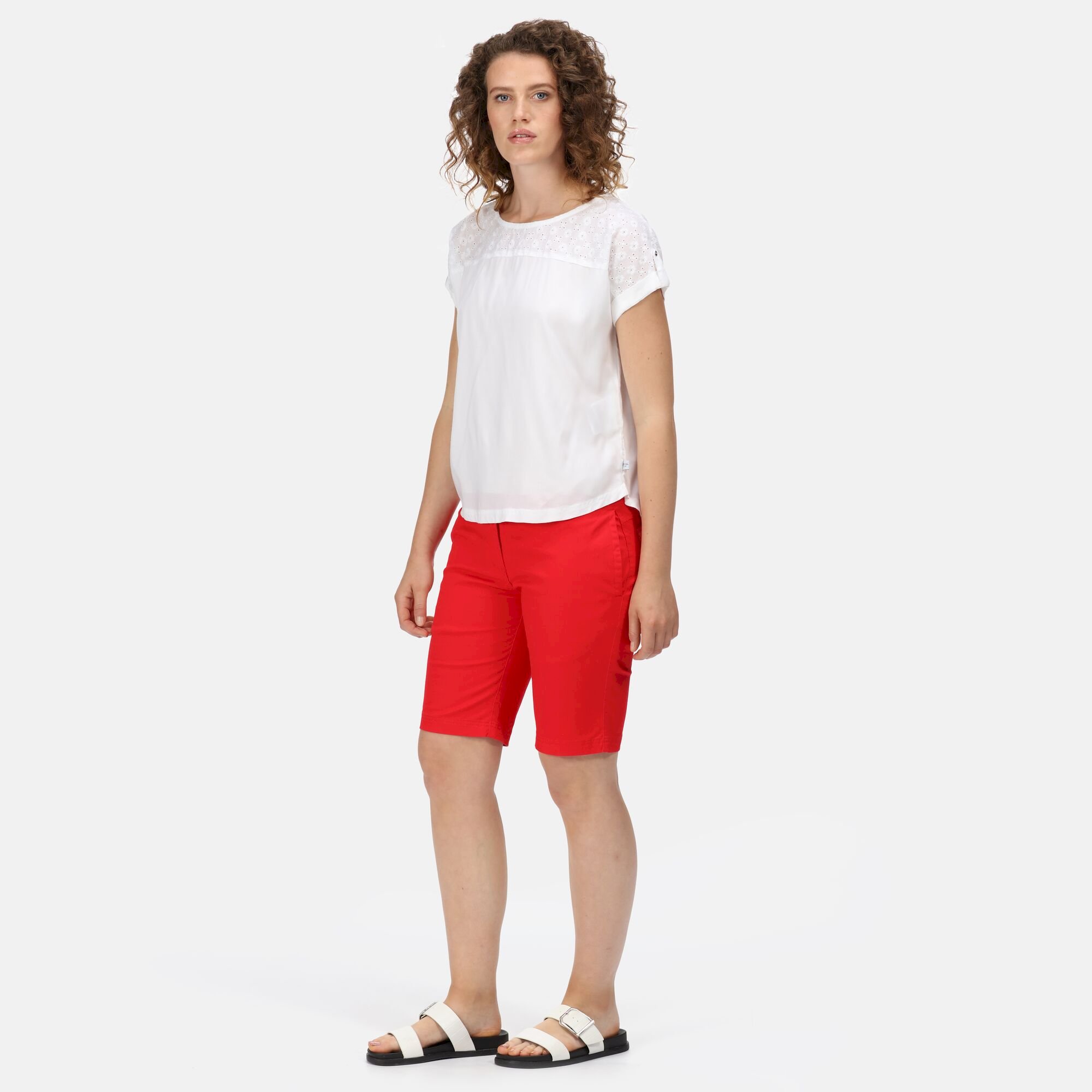 Women's Jaida Cotton T-Shirt | White