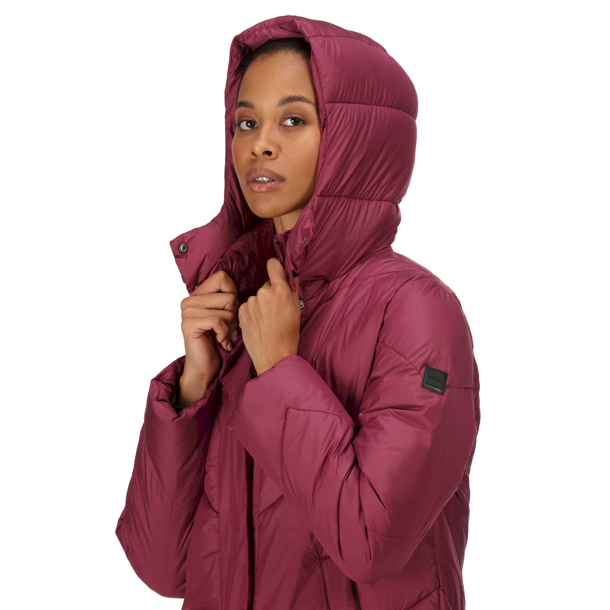 Women's Longley Longline Quilted Jacket | Amaranth Haze
