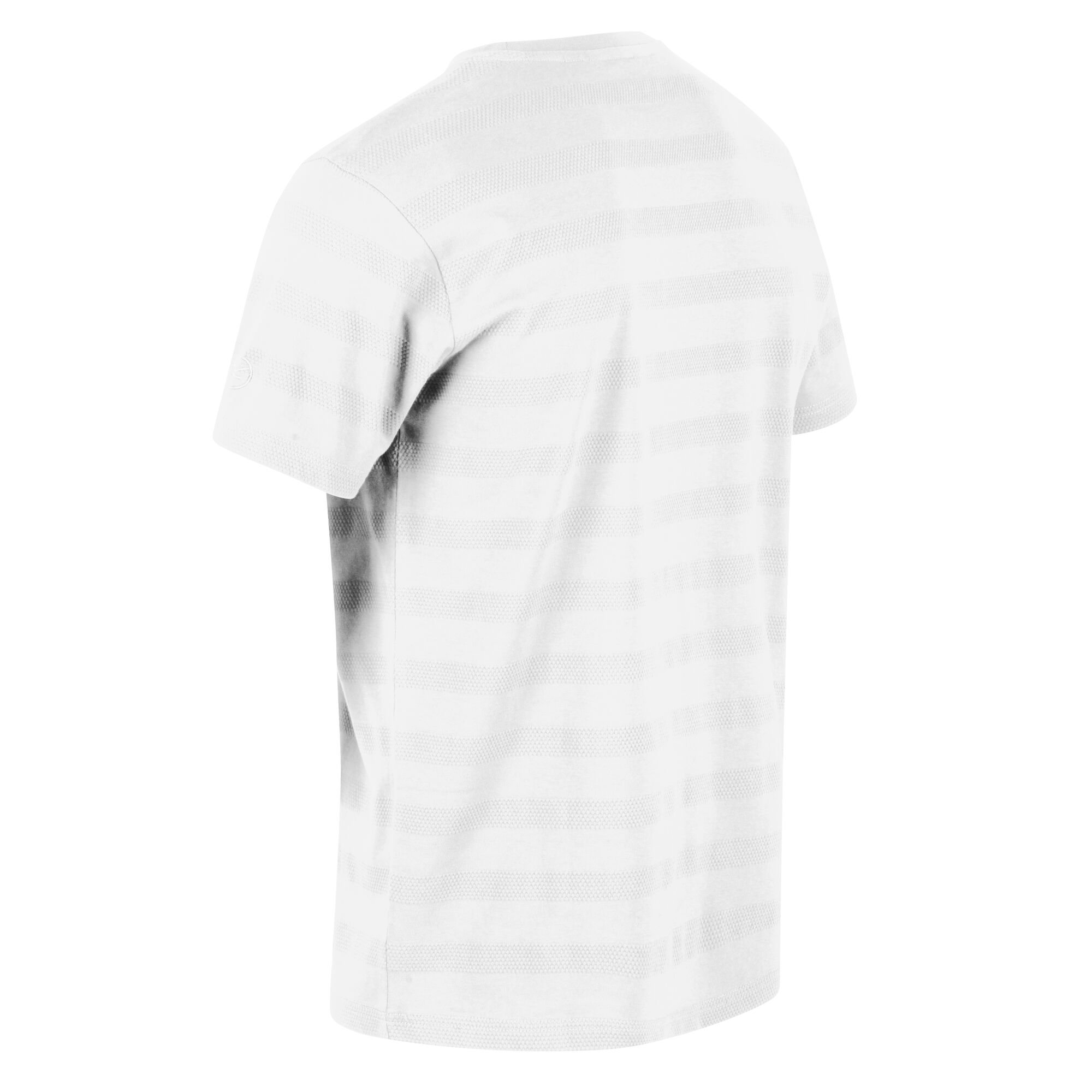 Men's Prestyn Stripe Polo Shirt | White