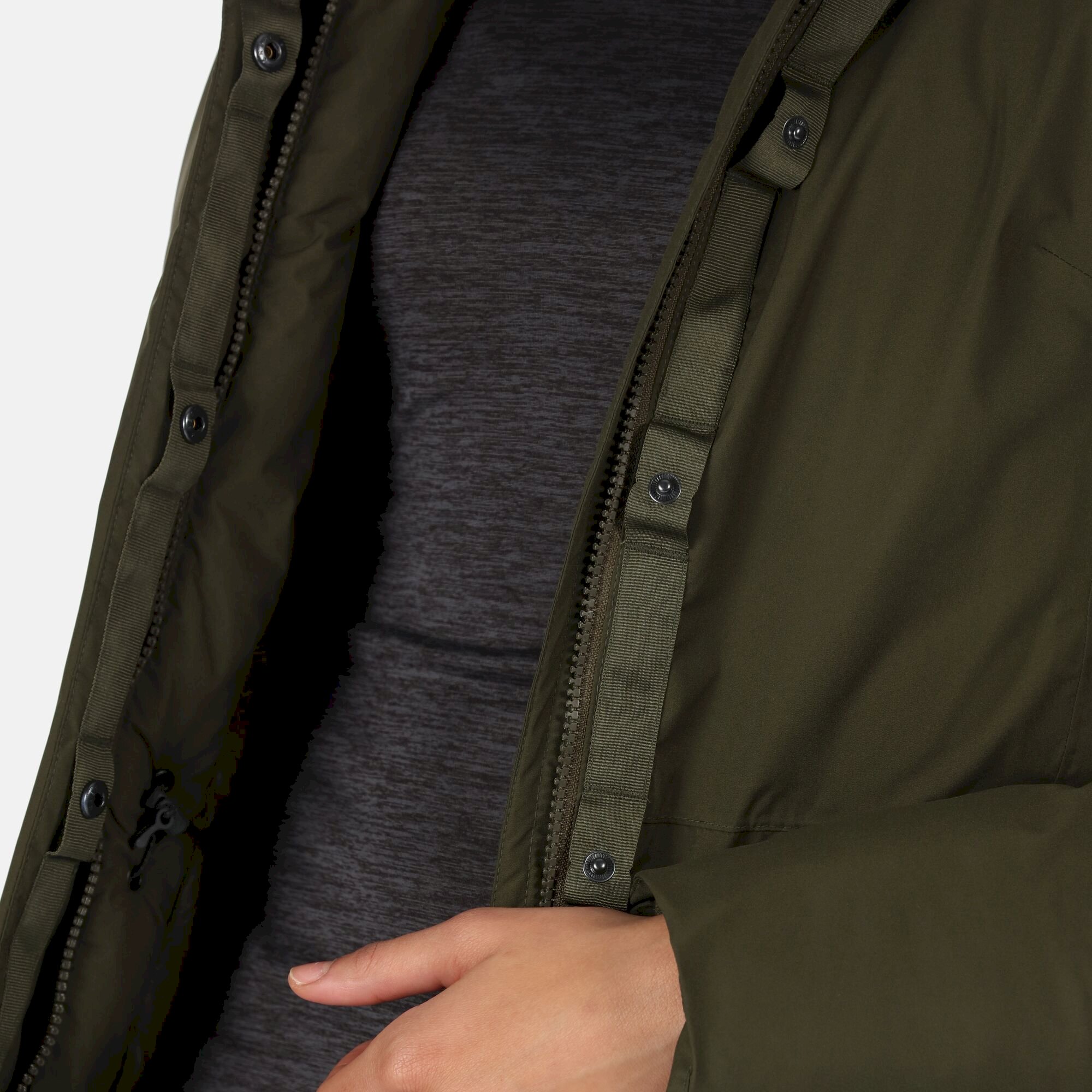 Women's Yewbank II Waterproof Parka | Dark Khaki