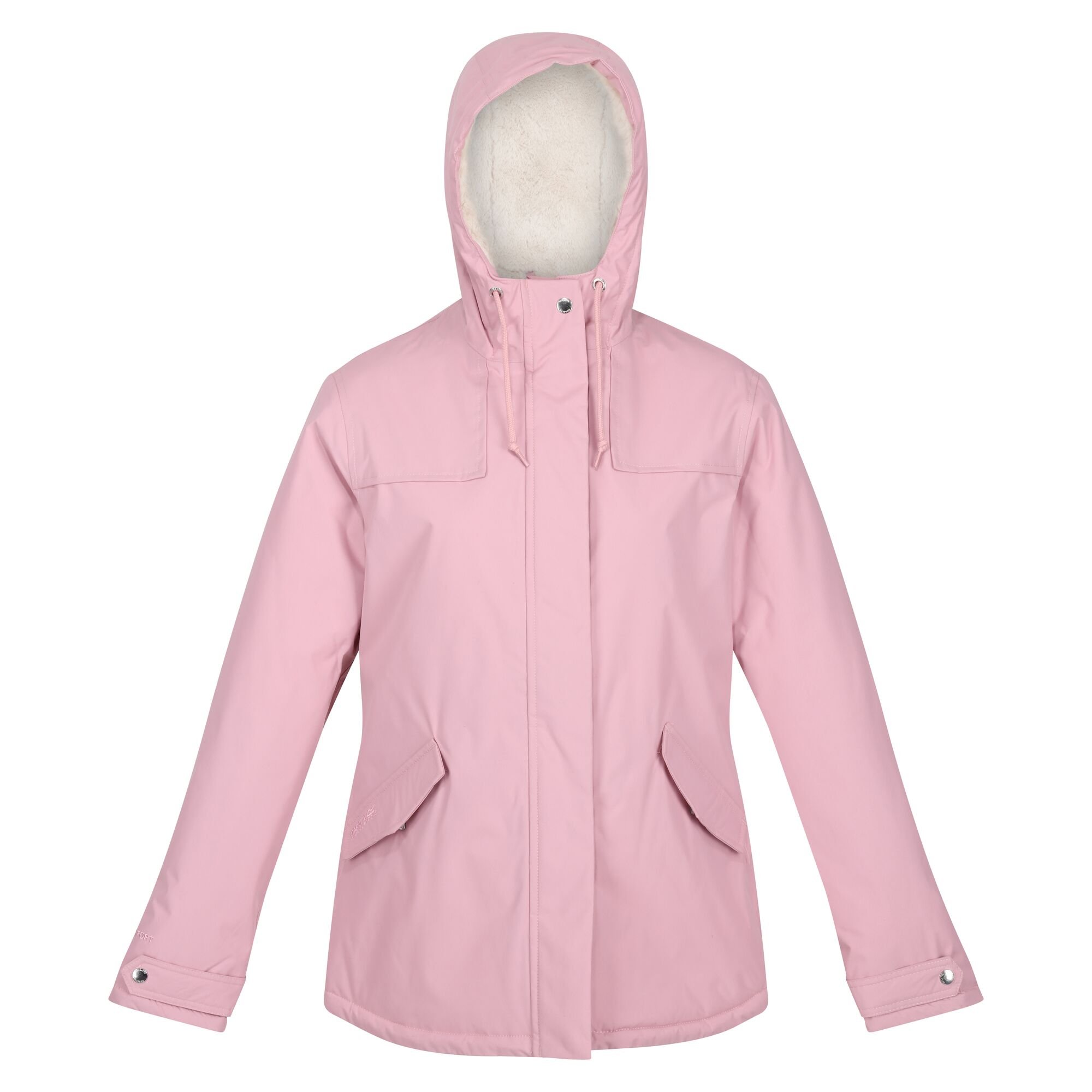 Women's Bria Fur Lined Waterproof Jacket | Powder Pink