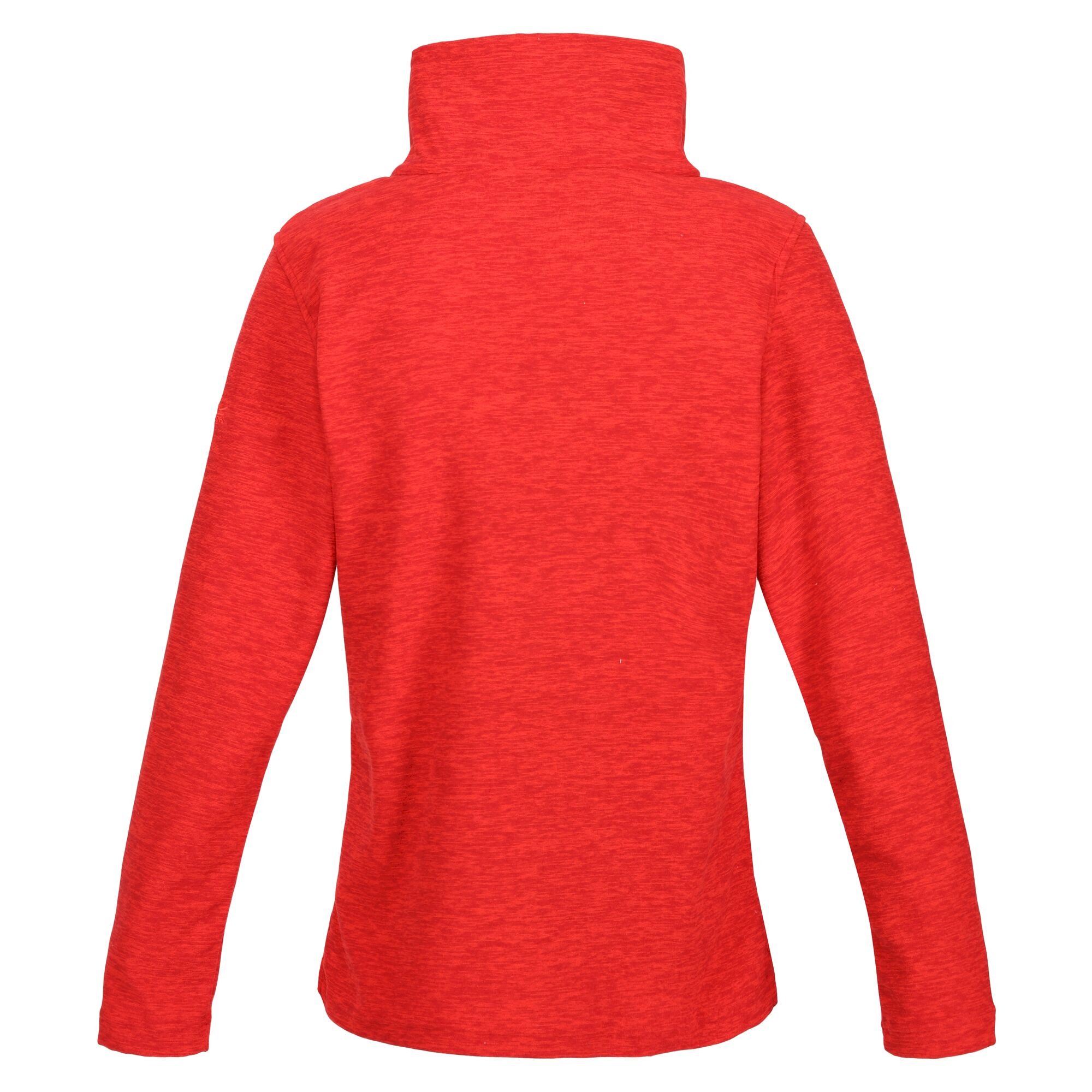 Women's Kizmit Half Zip Fleece | Code Red Marl