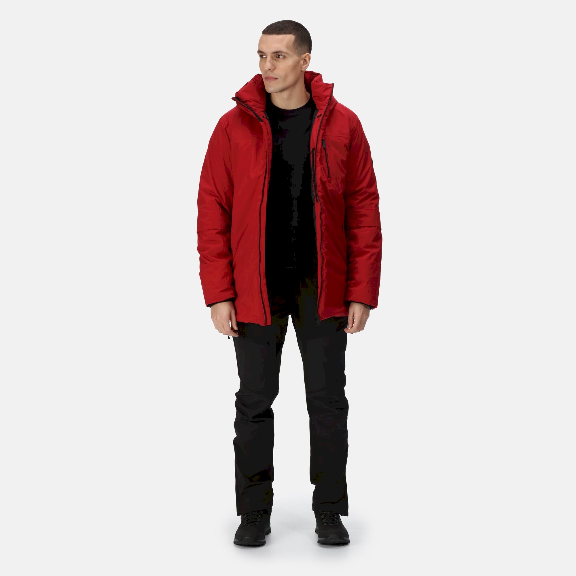 Men's Yewbank II Parka Jacket | Dark Red