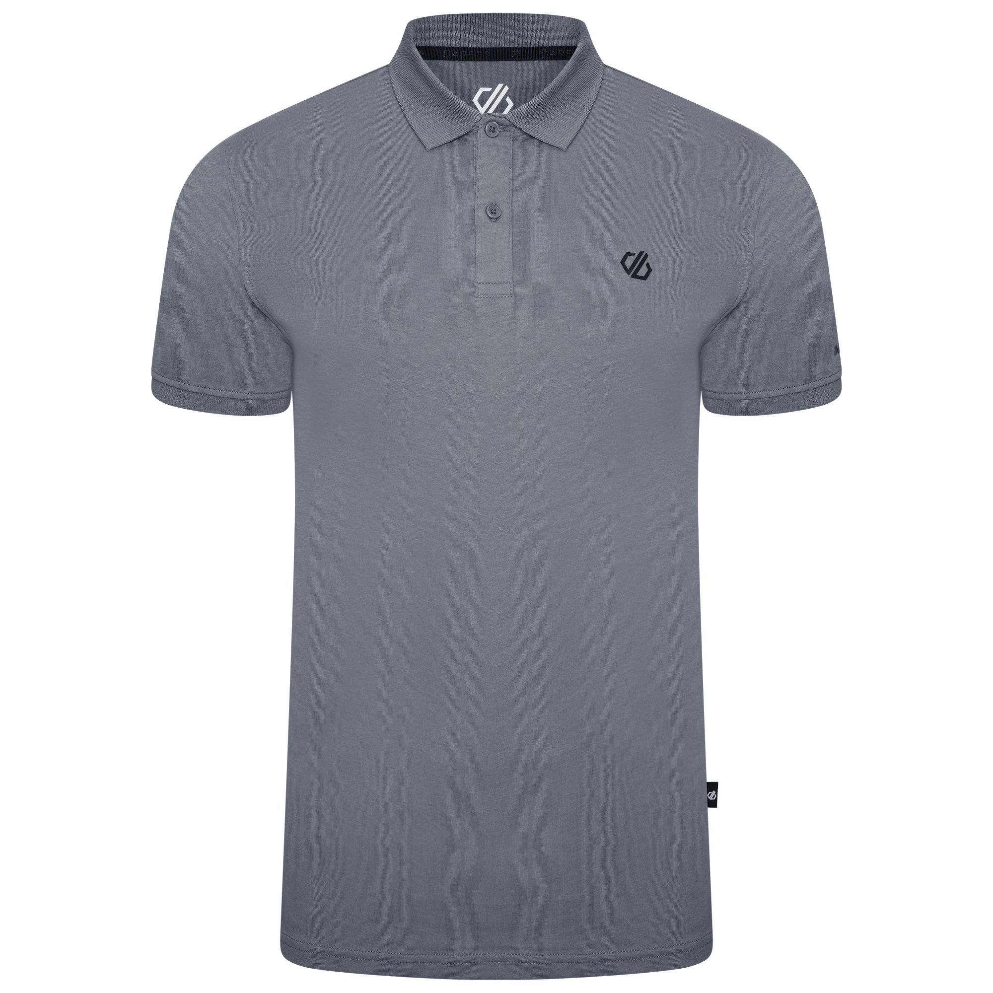 Dare 2b - Men's Decisive Polo Shirt | Ash Grey Marl