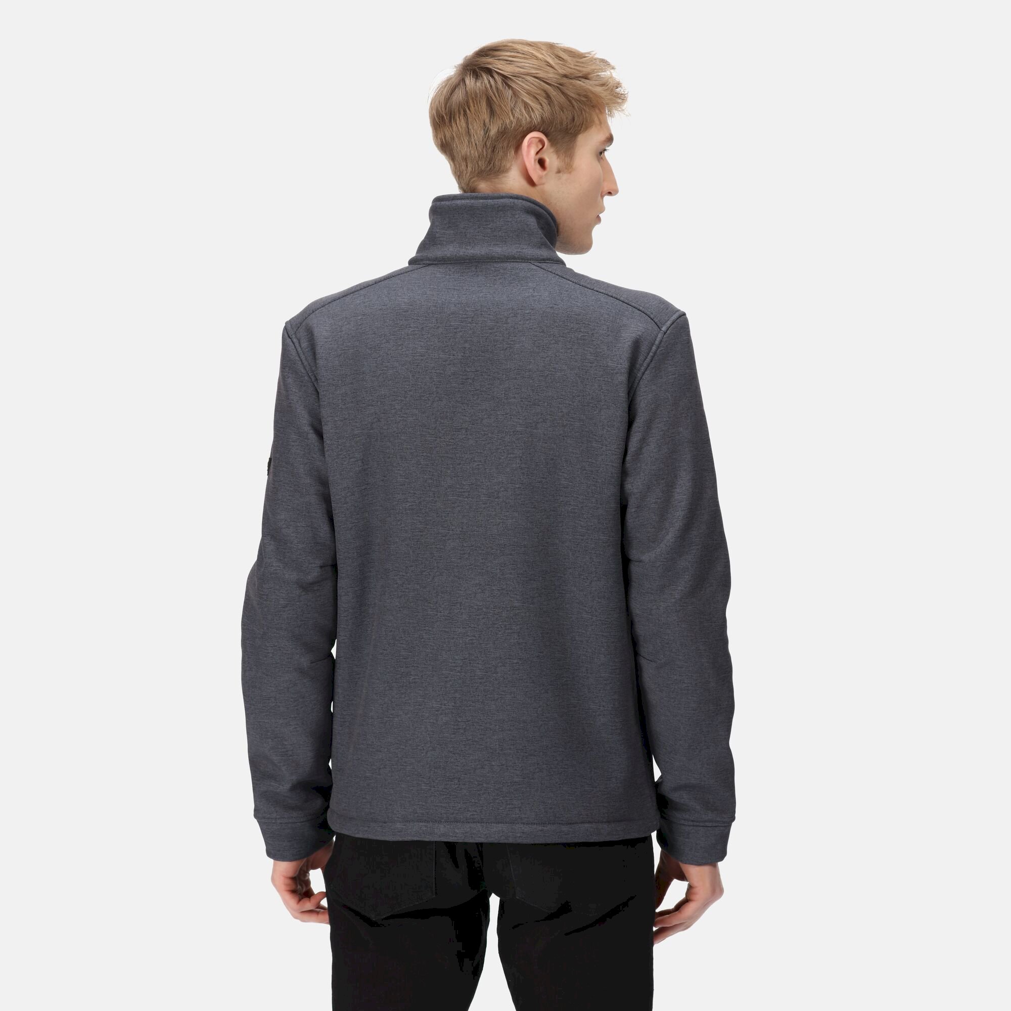 Men's Caelum Softshell Jacket | Dark Grey Marl