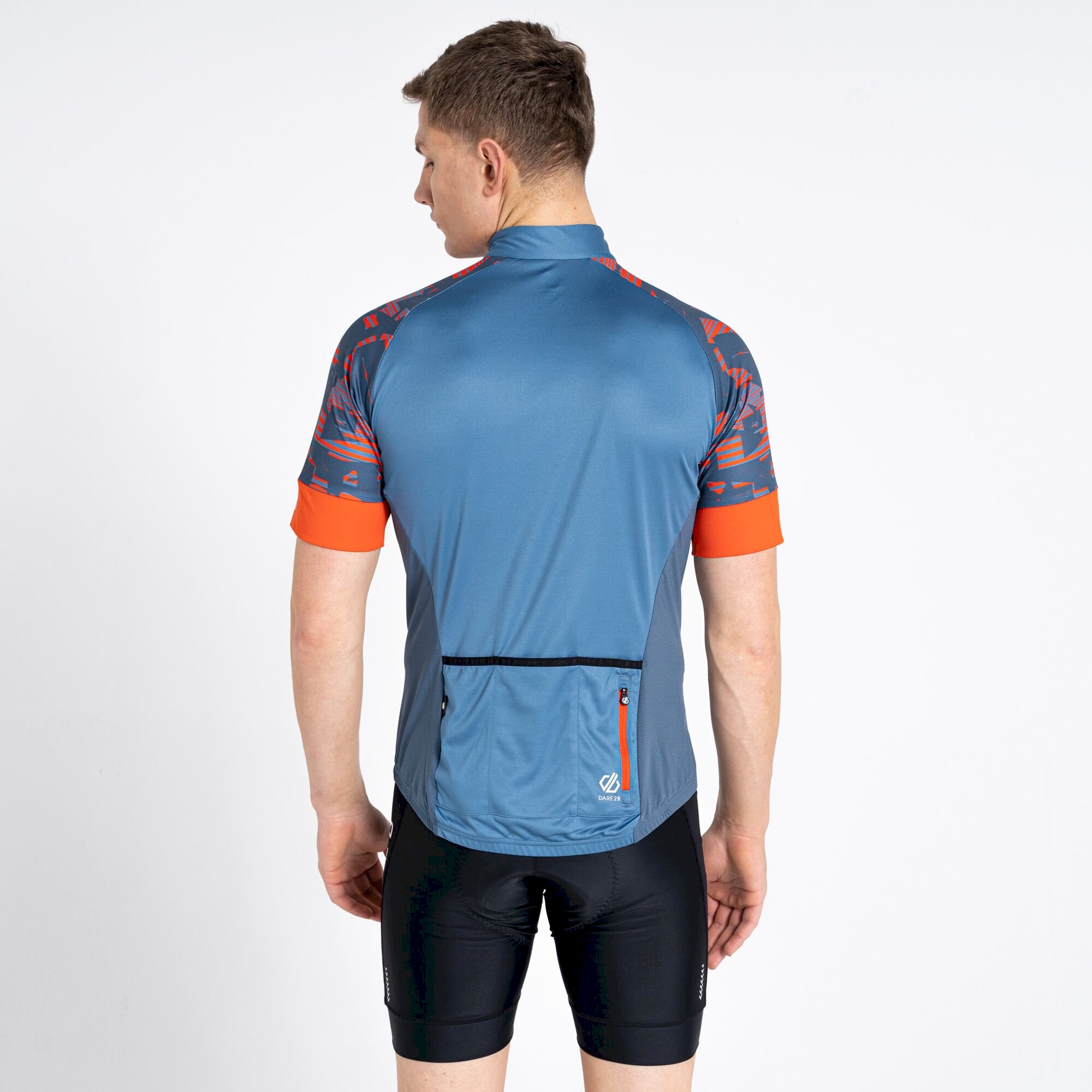 Dare 2b - Men's Stay The Course II Cycling Jersey | Stellar Blue