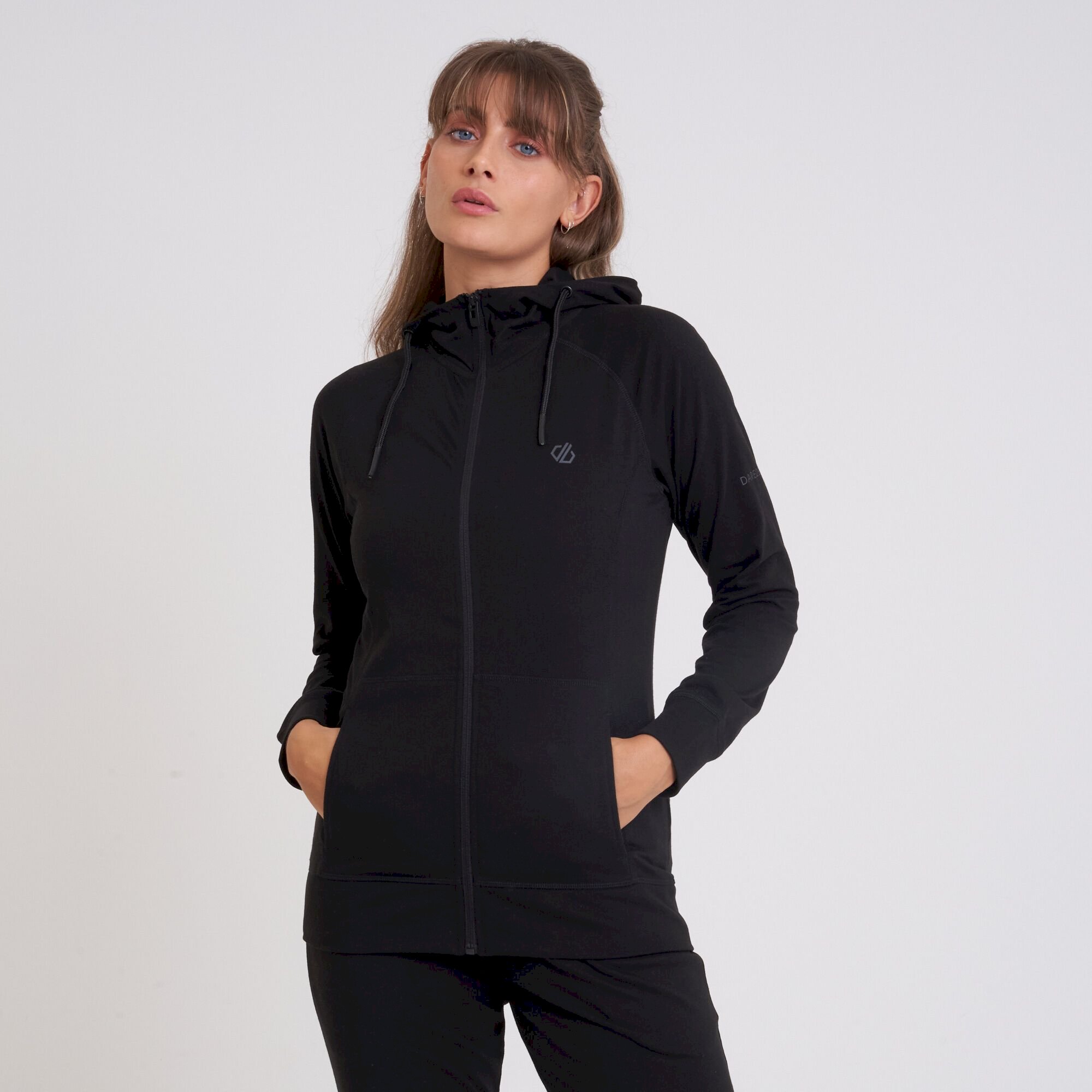 Dare 2b - Women's Pull Through Zip Hoodie | Black