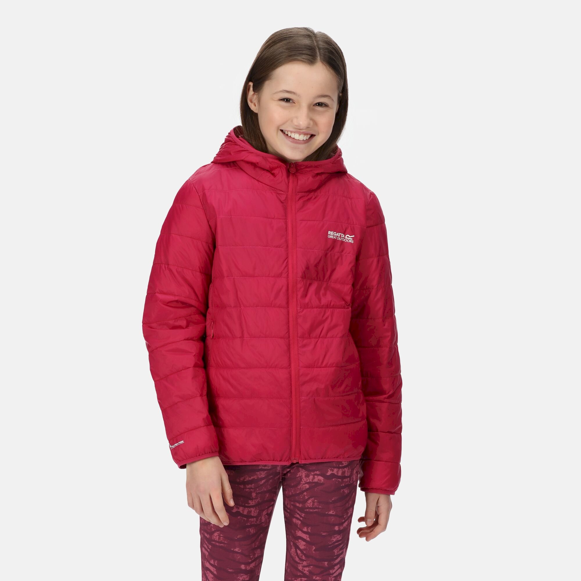 Kids' Hooded Hillpack Jacket | Berry Pink