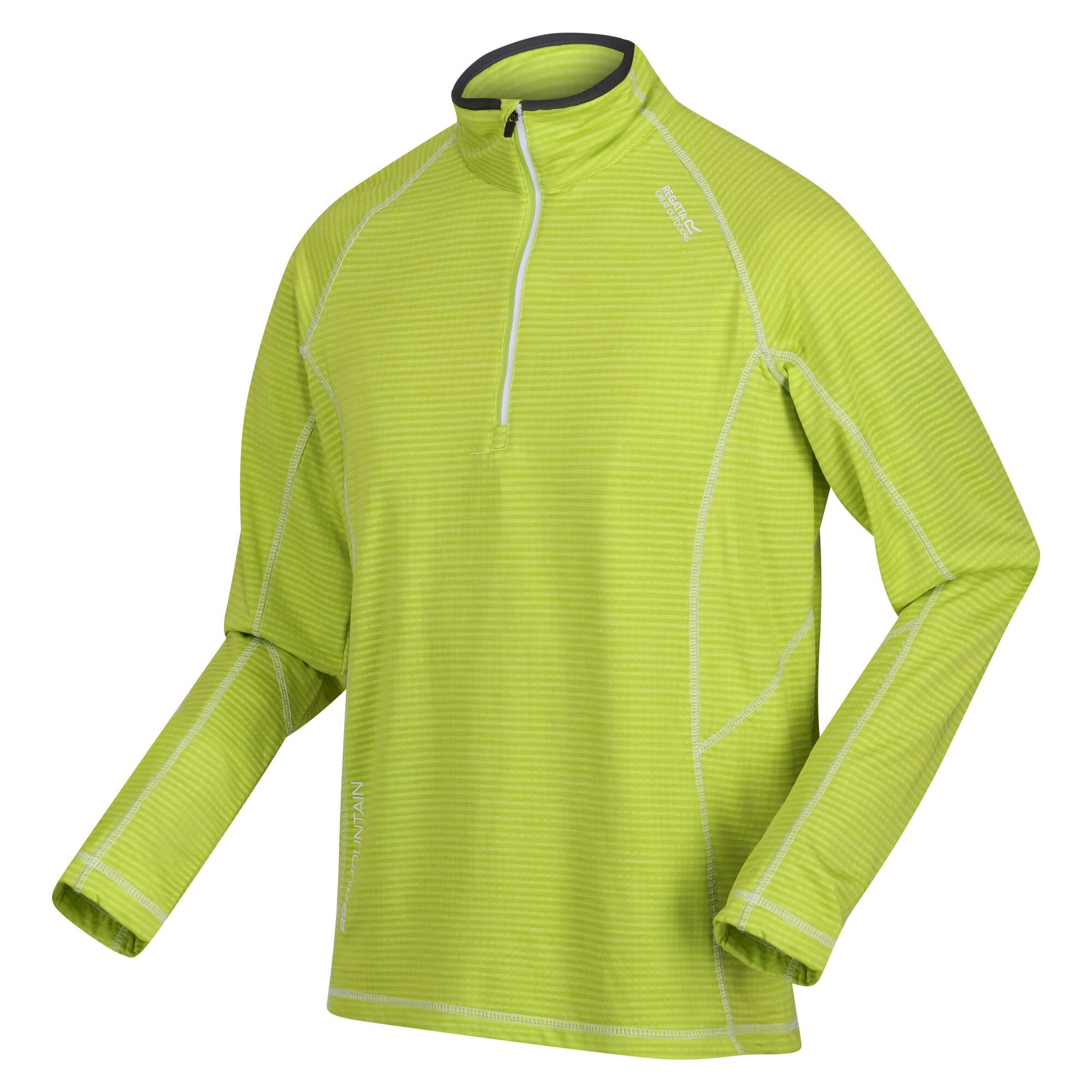 Men's Yonder Half Zip Top | Bright Kiwi