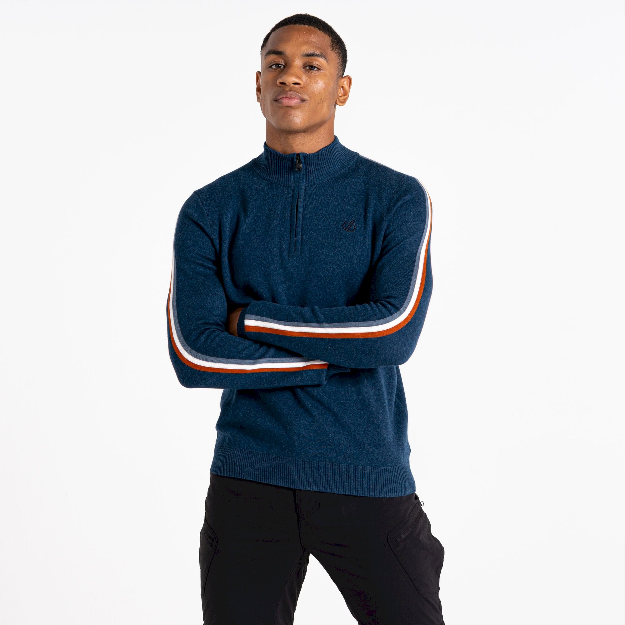 Dare 2b - Men's Dutiful II Half Zip Sweater | Moonlight Denim Marl