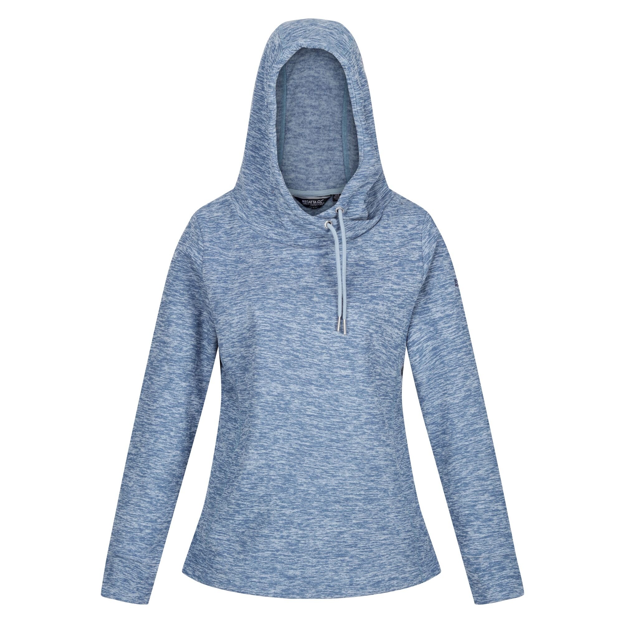 Women's Kizmit II Hooded Marl Fleece | Ice Grey Marl