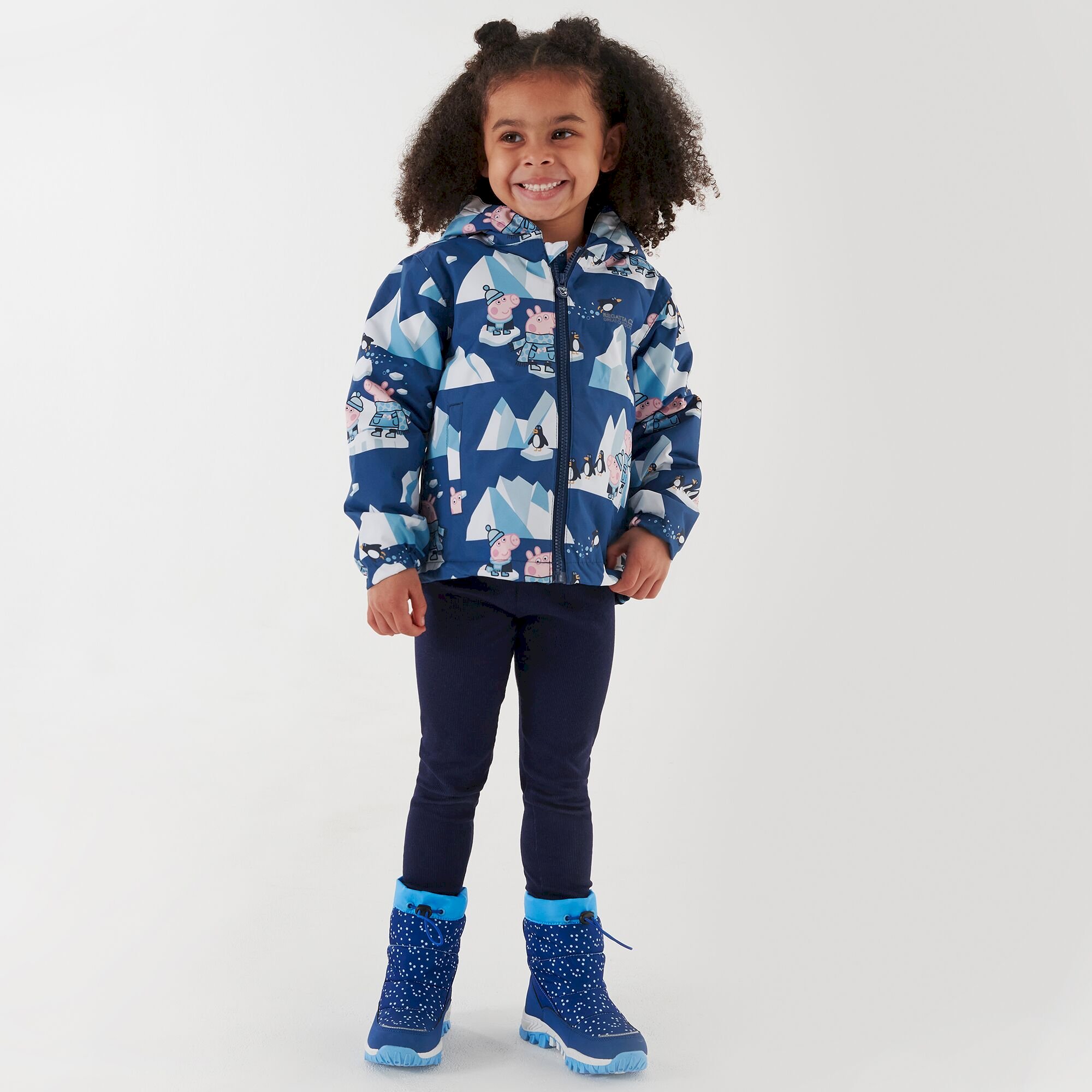 Peppa Pig Padded Muddy Puddle Jacket | Space Blue