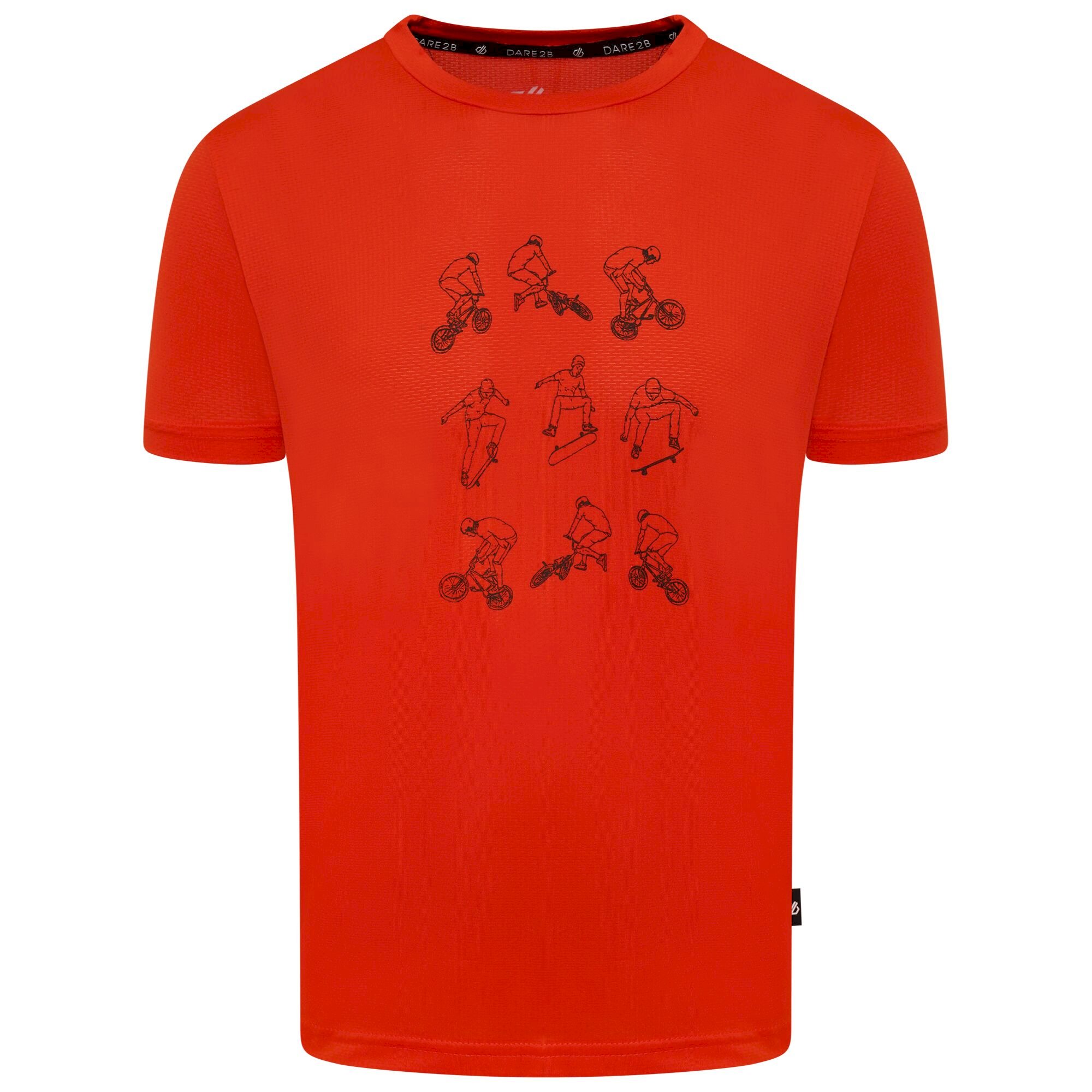 Dare 2b - Kids' Rightful Recycled Graphic Tee | Burnt Salmon