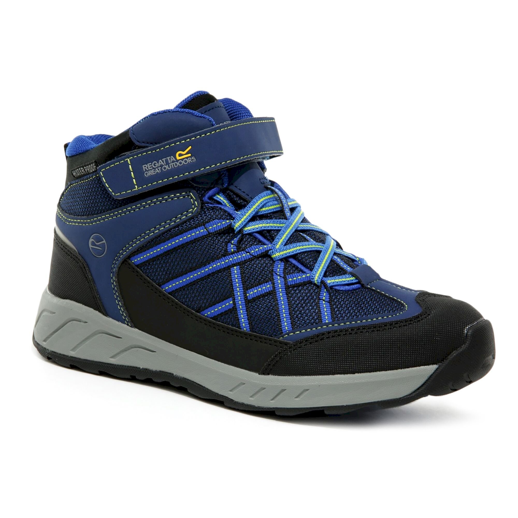 Kids' Samaris V Waterproof Mid Walking Boots | Prussion Neon Spring