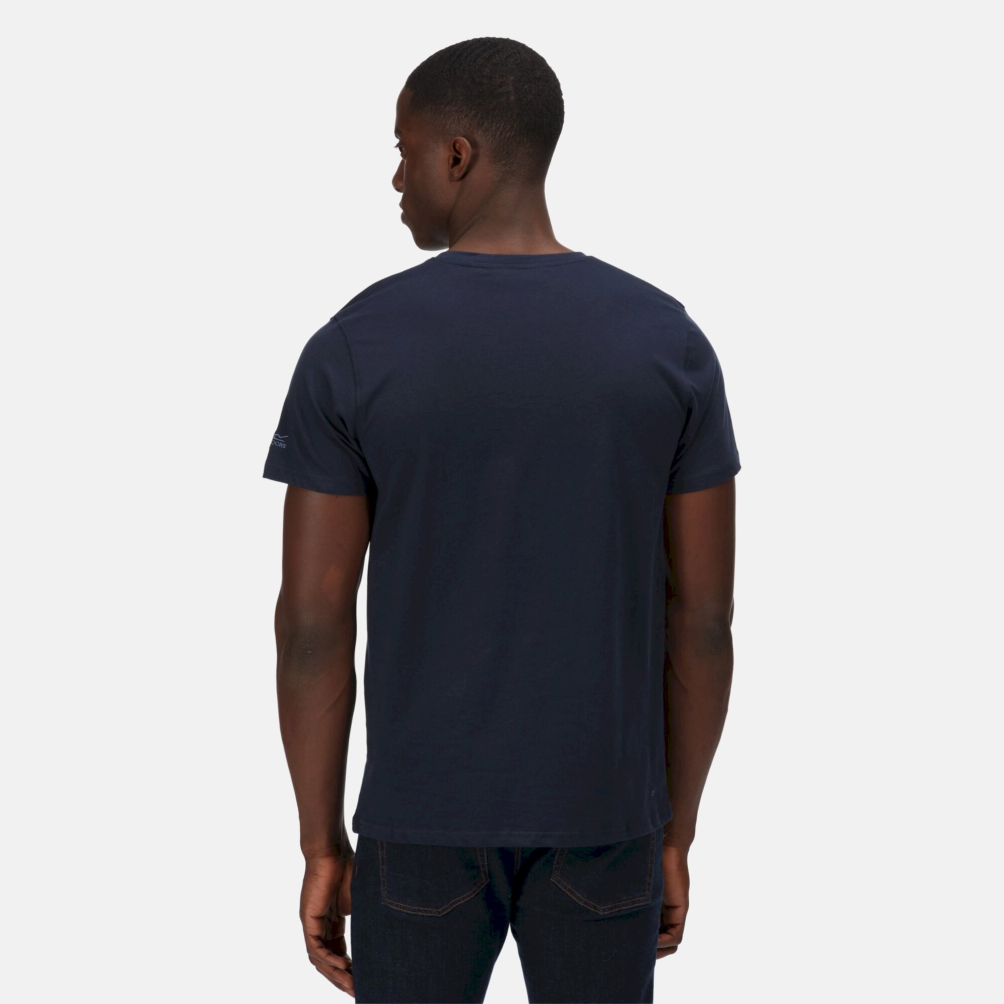Men's Cline VI Cotton T-Shirt | Navy
