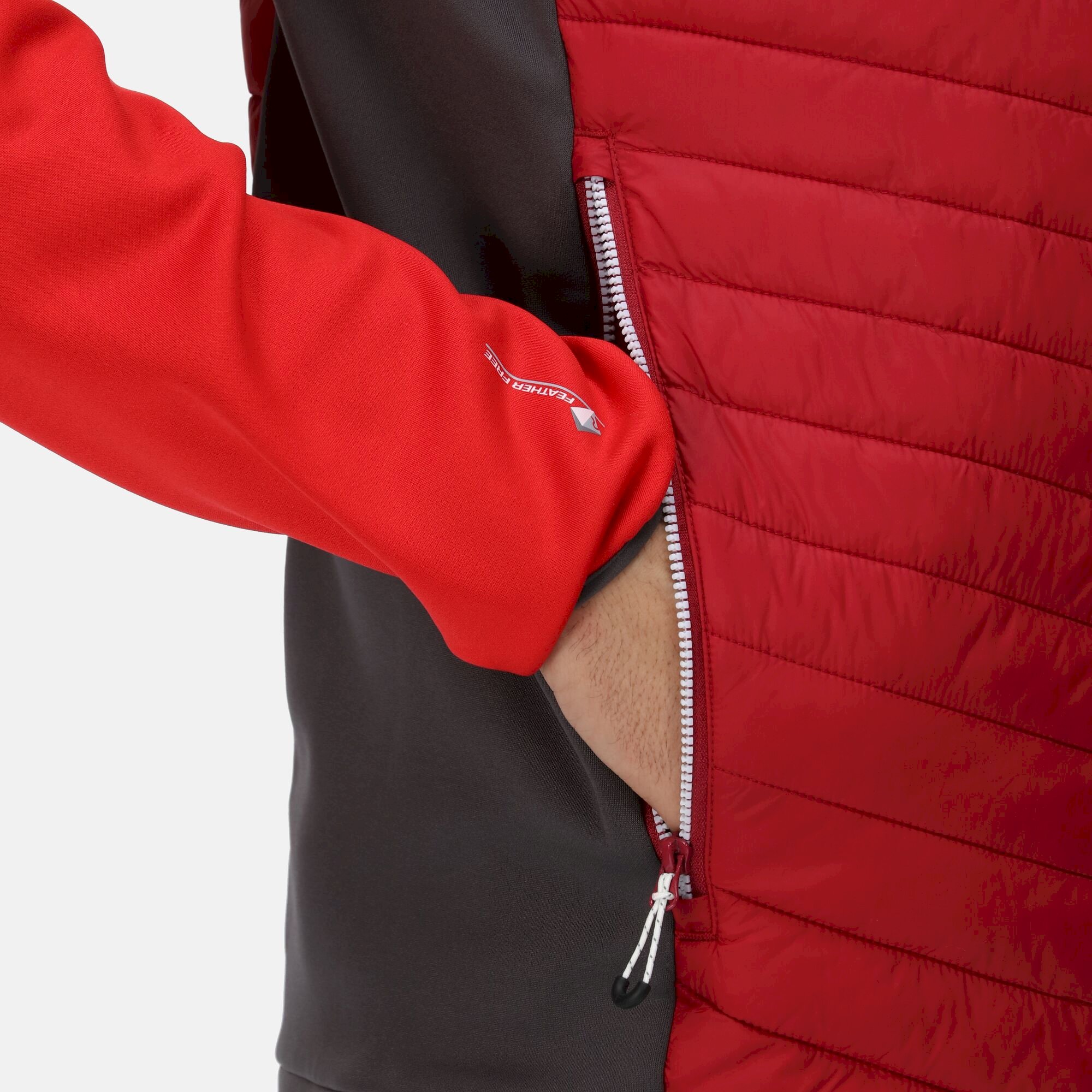 Men's Andreson VII Hybrid Lightweight Jacket | Dark Red Chinese Red