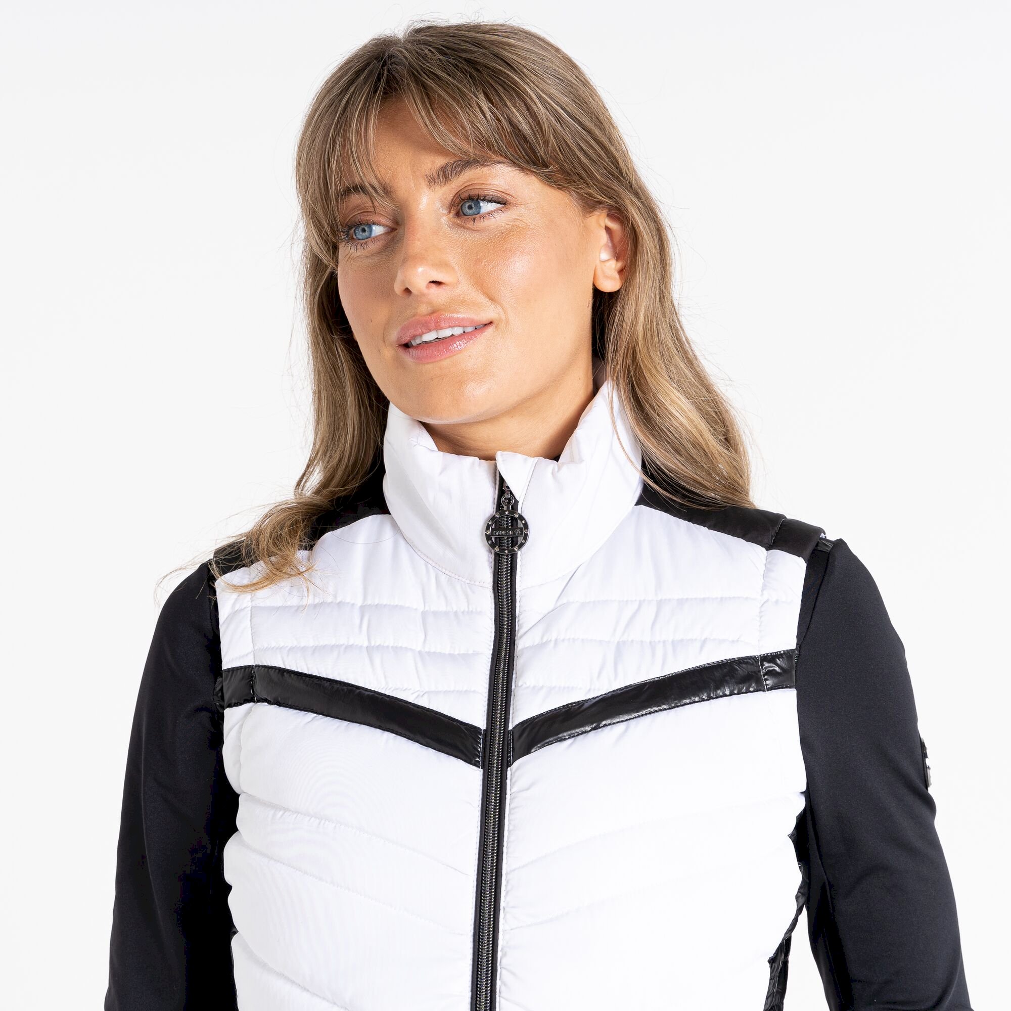 Dare 2b - Women's Burnish II Padded Gilet | White Black