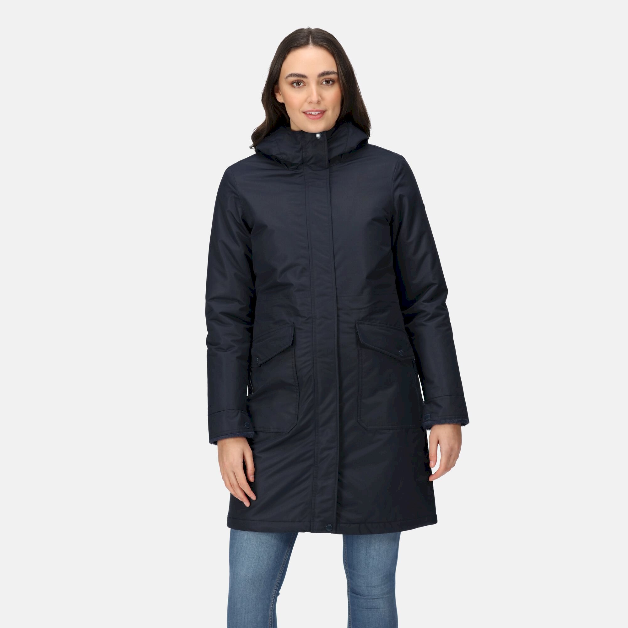 Women's Romine Waterproof Parka Jacket | Navy