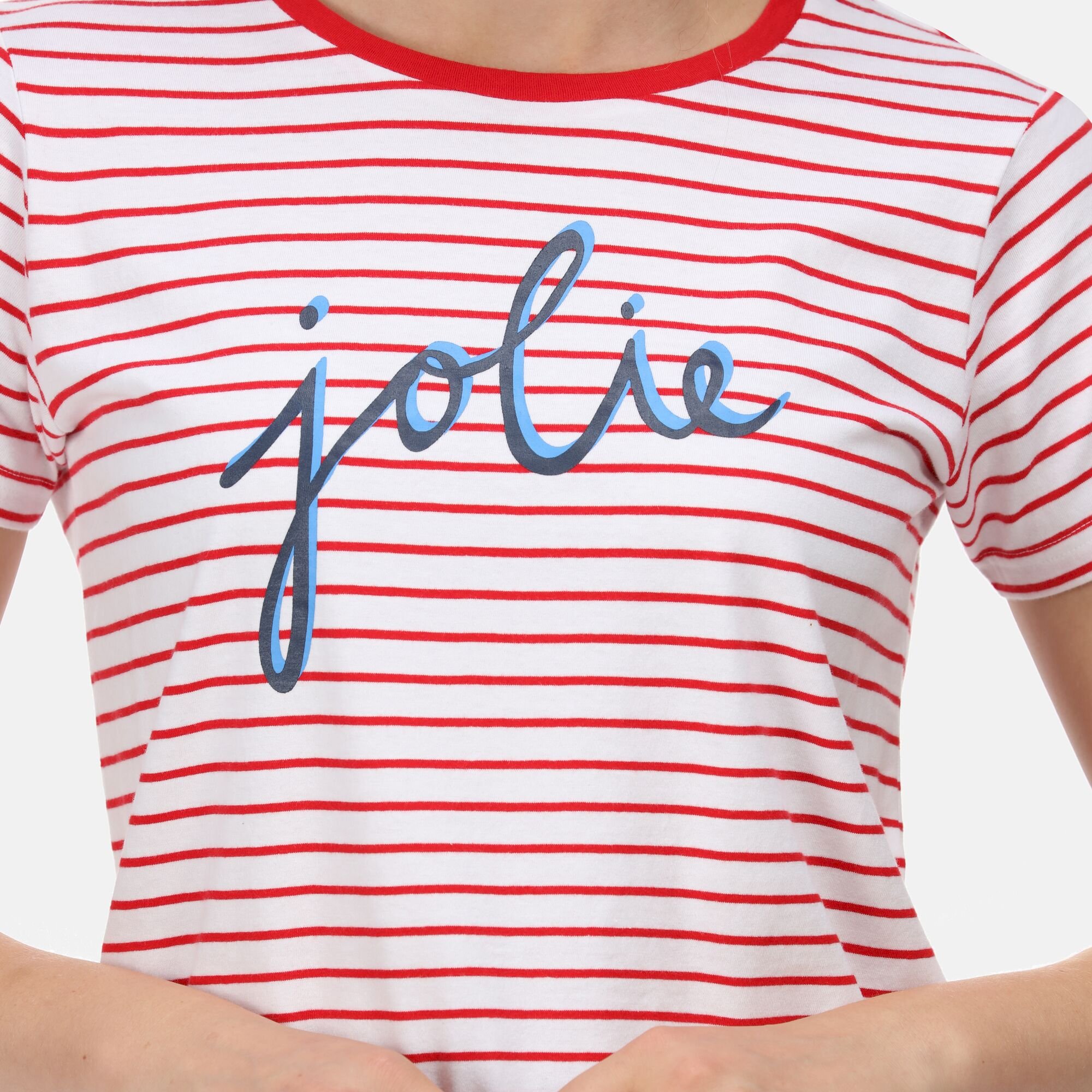 Women's Odalis Stripe T-Shirt | True Red Stripe