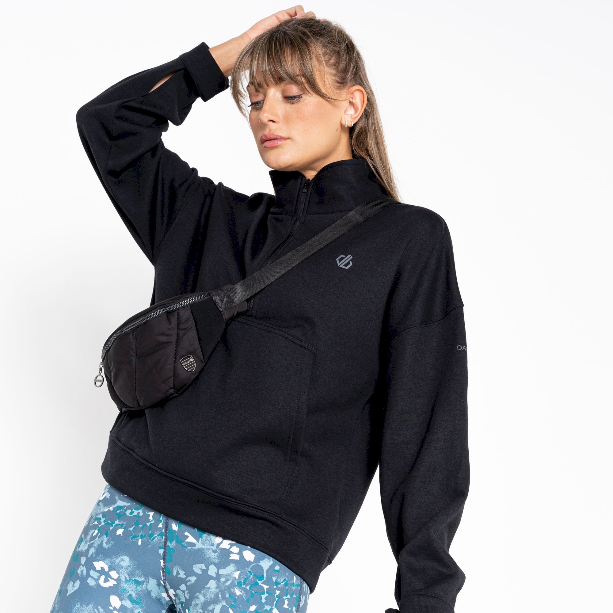 Dare 2b - Women's Recoup II Half Zip Sweatshirt | Black