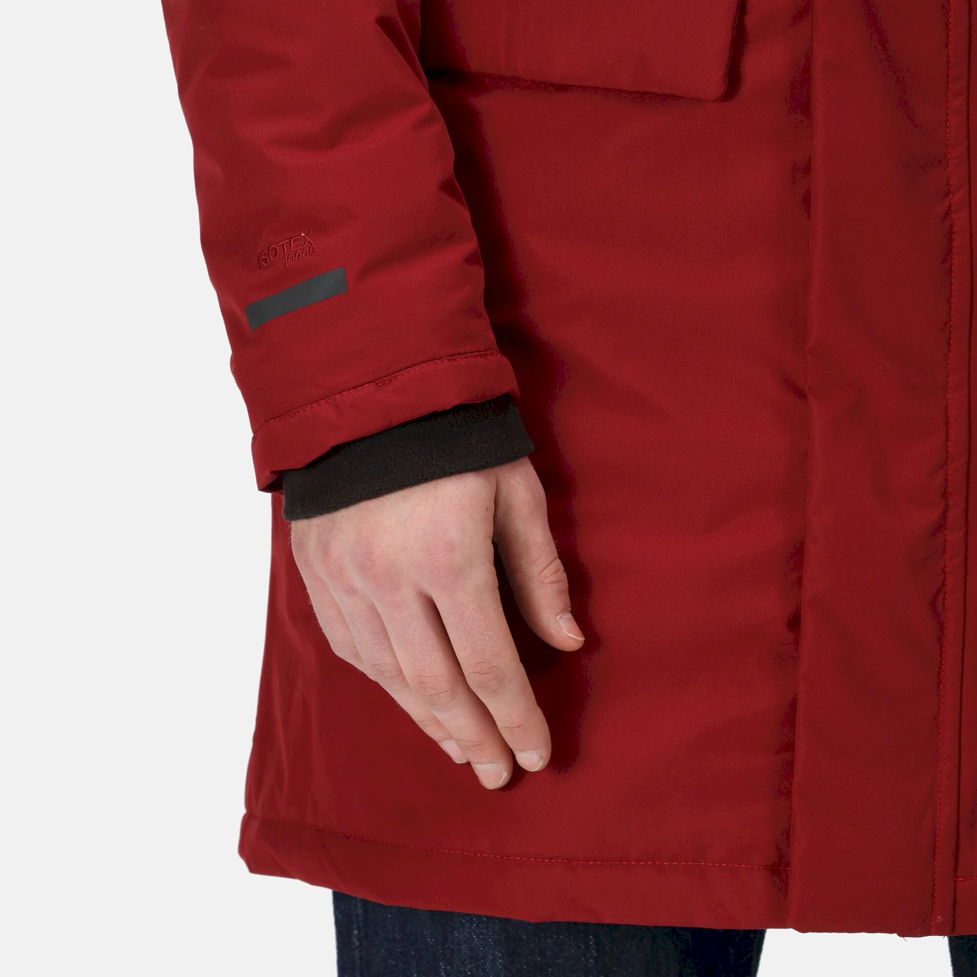 Men's Tavaris Waterproof Parka Jacket | Syrah Red