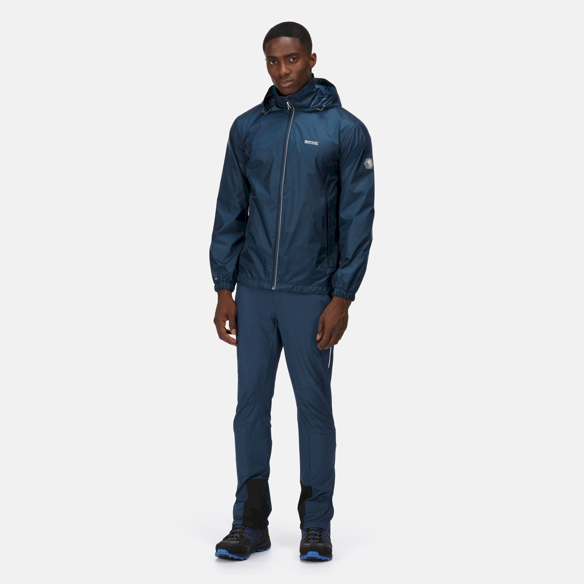 Men's Lyle IV Waterproof Packaway Jacket | Moonlight Denim
