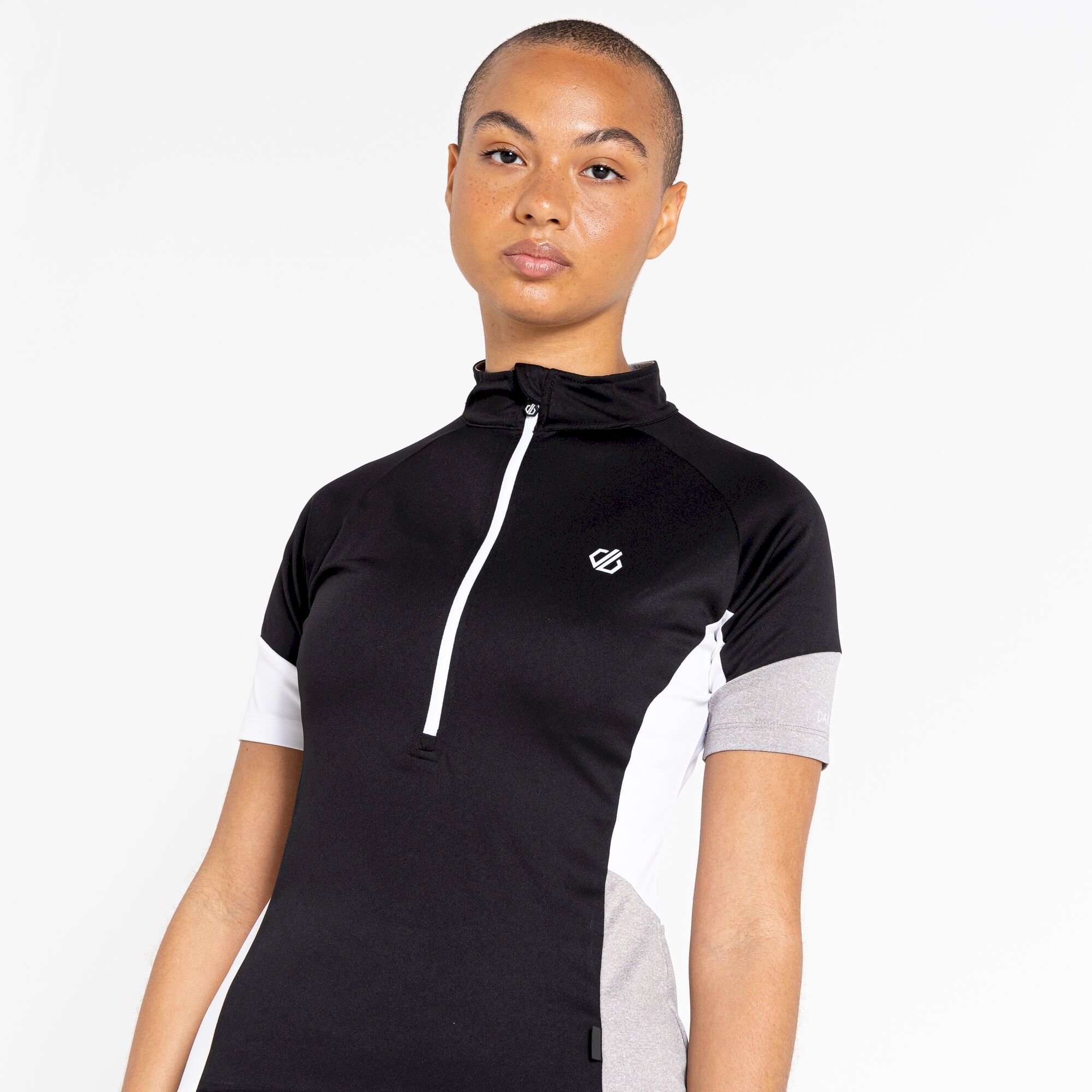 Dare 2b - Women's Compassion II Lightweight Jersey | Black Ash Grey