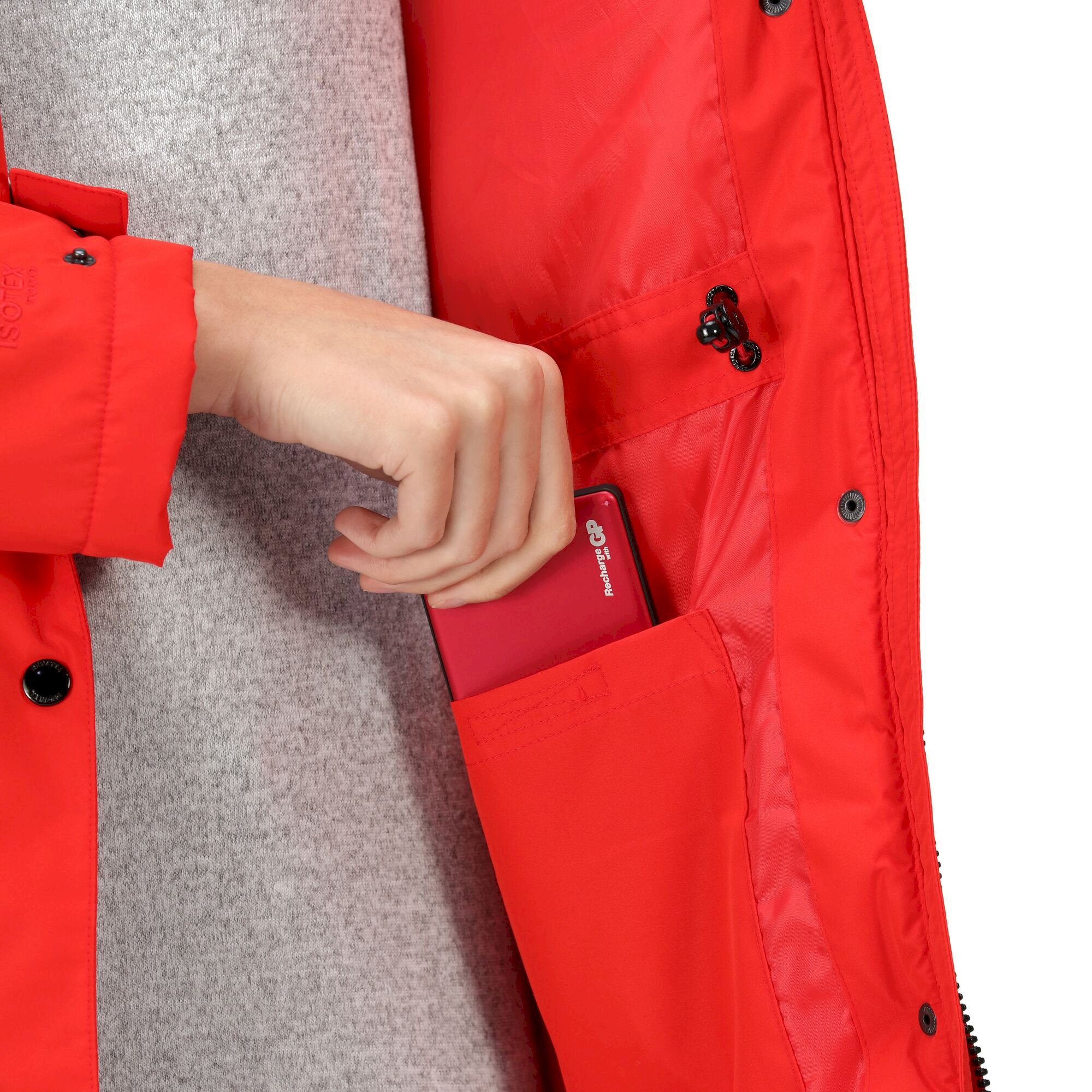Women's Voltera Waterproof Heated Jacket | Code Red