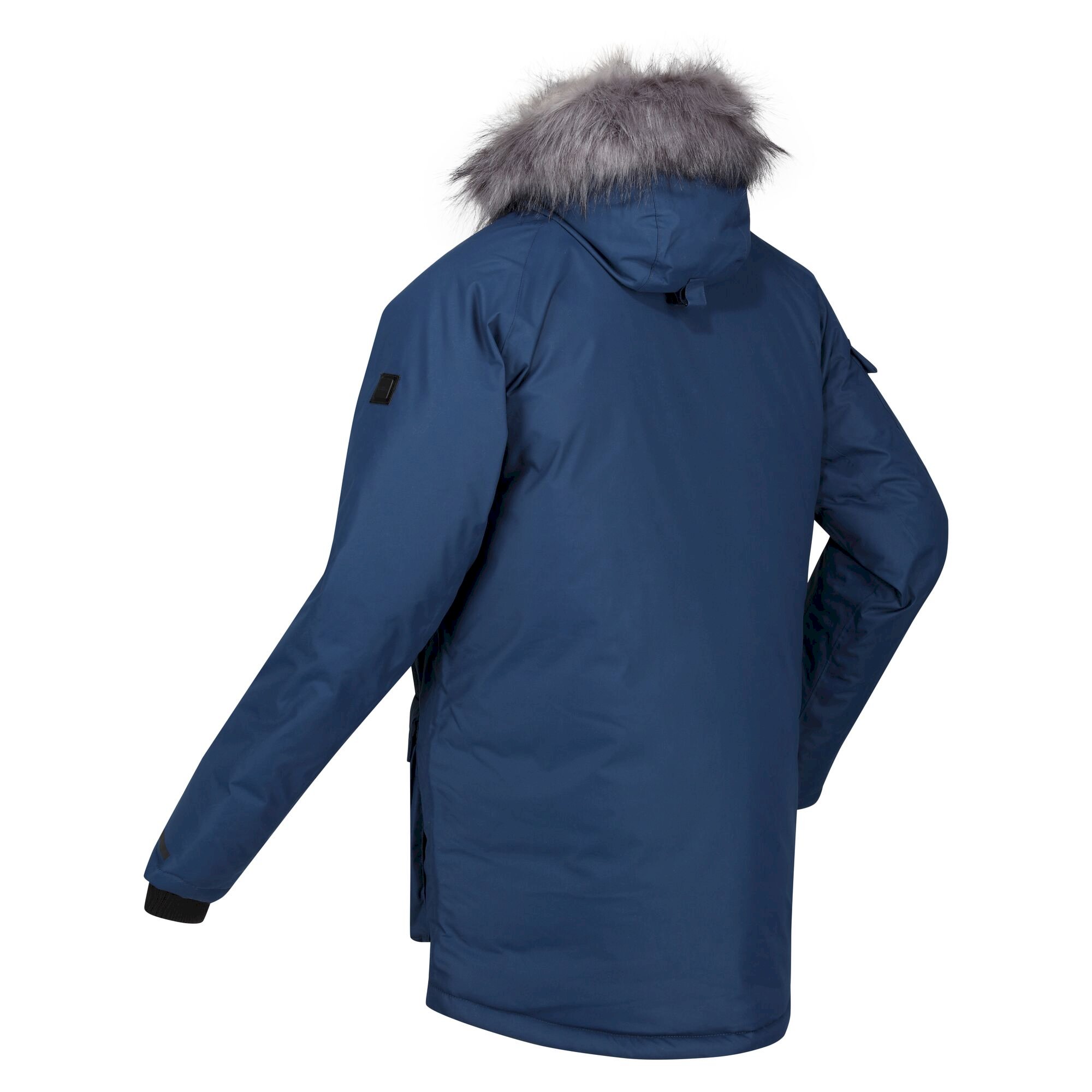 Men's Aziel Waterproof Heated Parka Jacket | Dark Denim