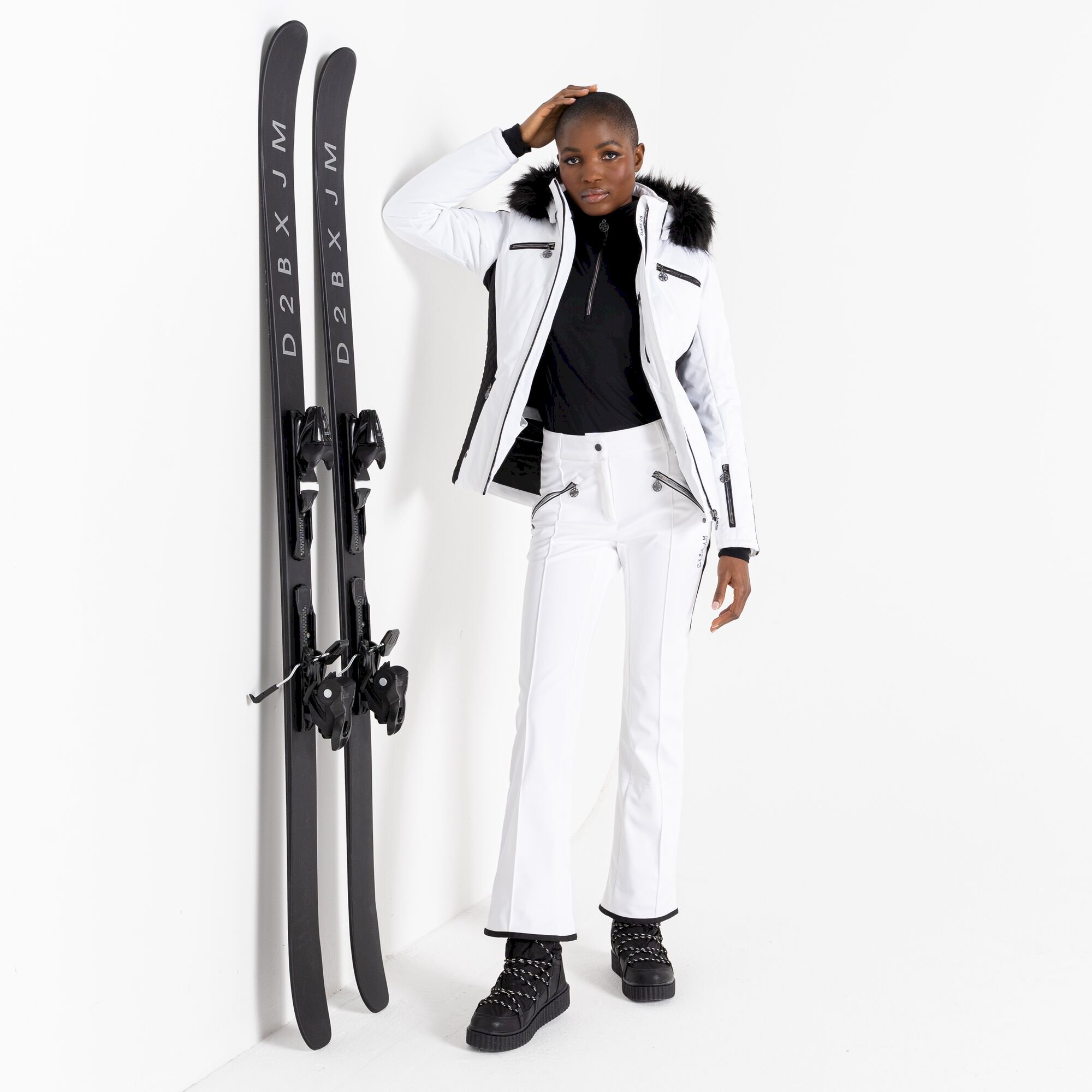 Dare 2b - Women's Mastery Ski Jacket | White Black