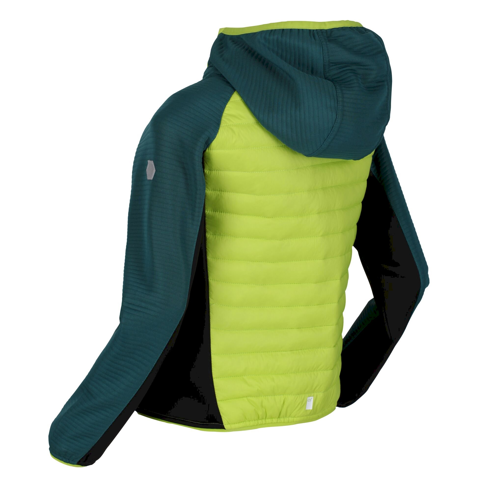 Kids' Kielder V Hybrid Insulated Jacket | Bright Kiwi Pacific Green