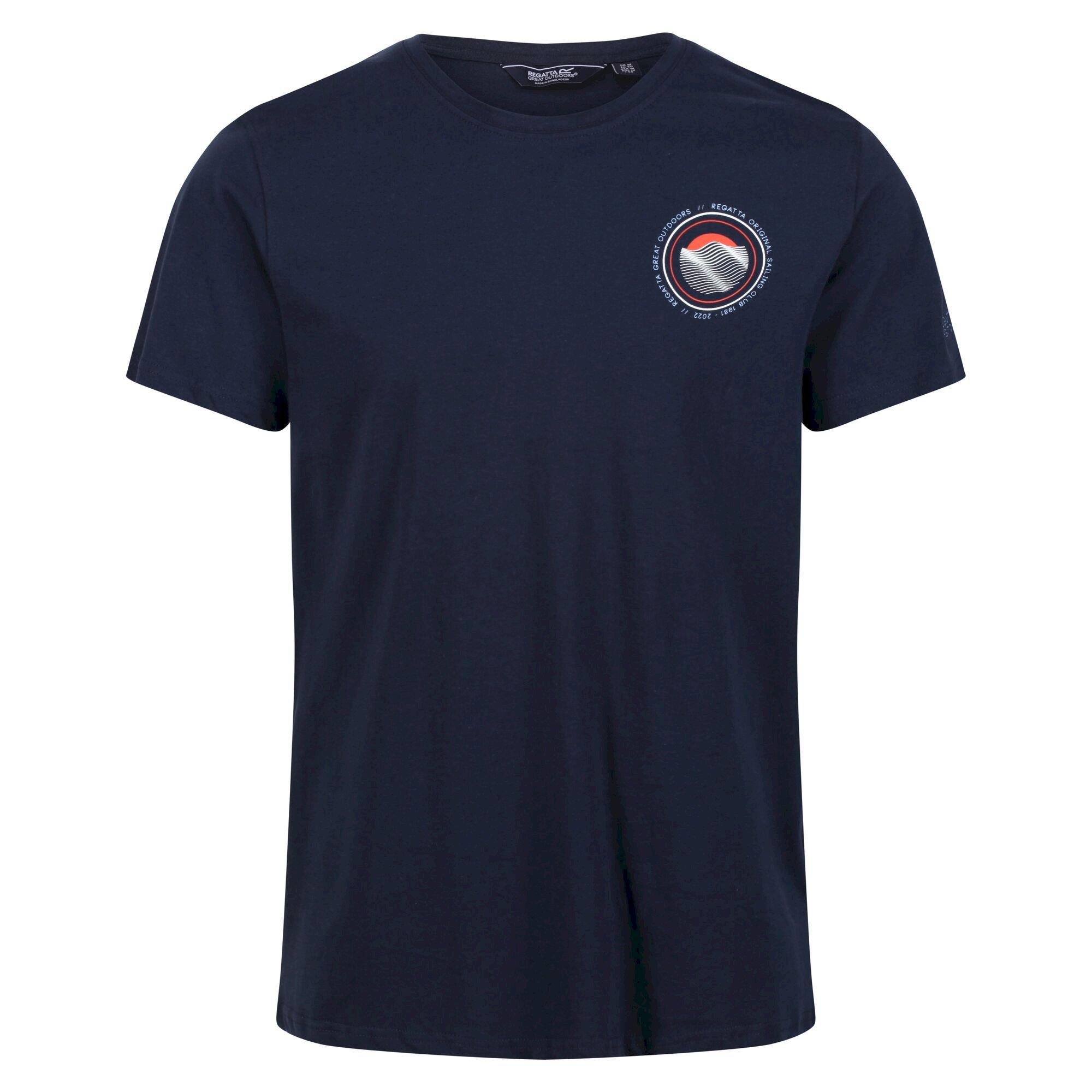Men's Cline VI Cotton T-Shirt | Navy