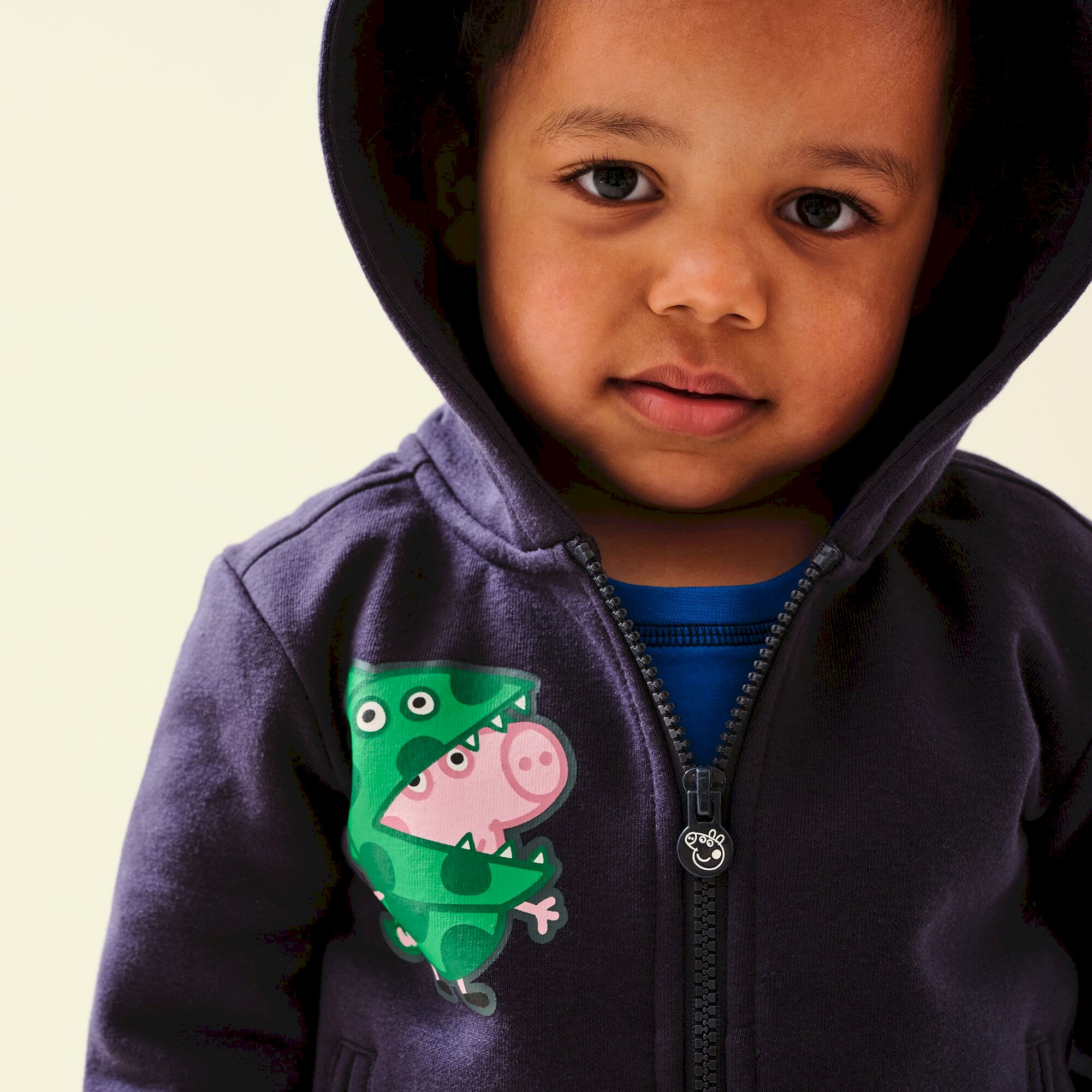 Peppa Pig Full Zip Fleece | Navy