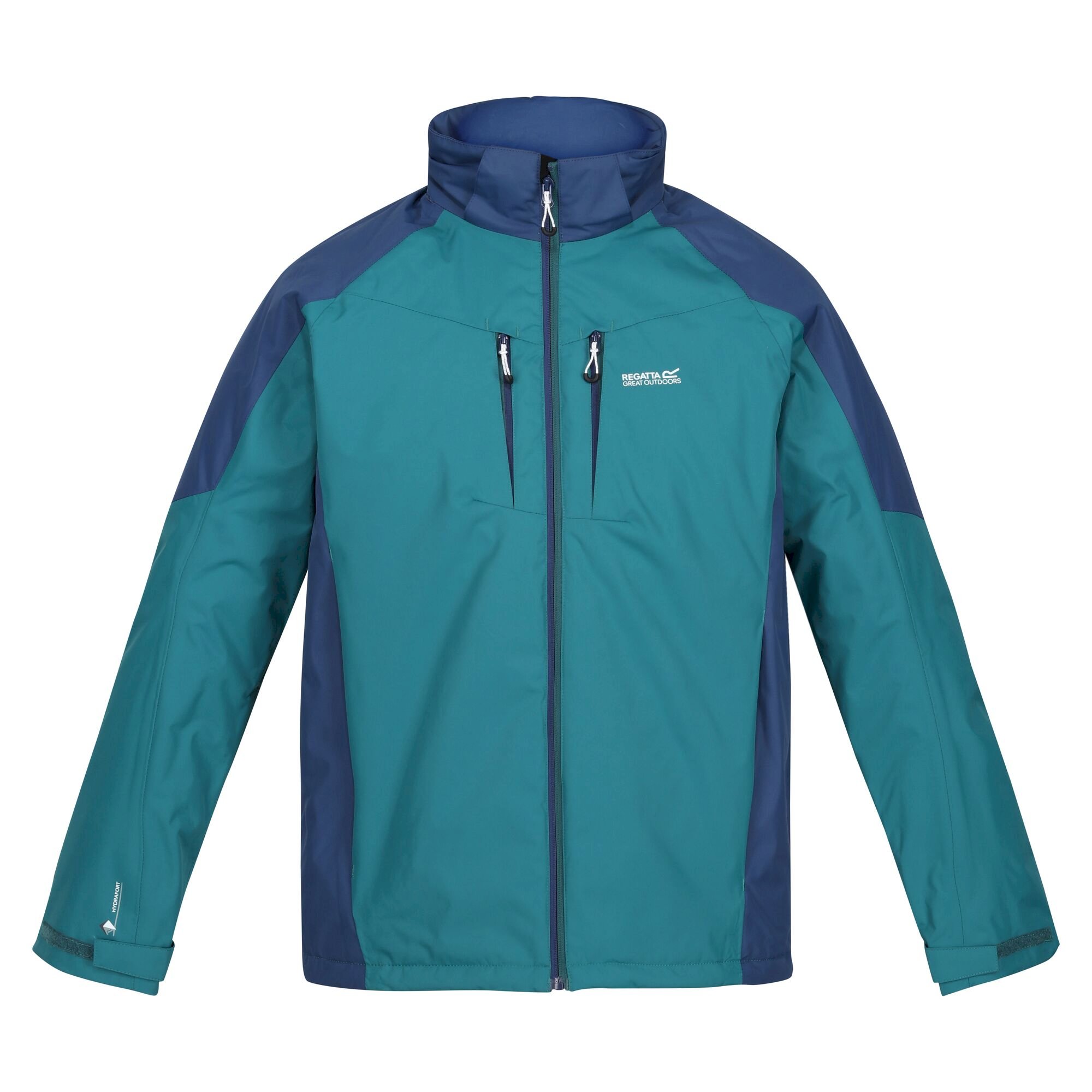 Men's Winter Calderdale Waterproof Jacket | Pacific Green Admiral Blue