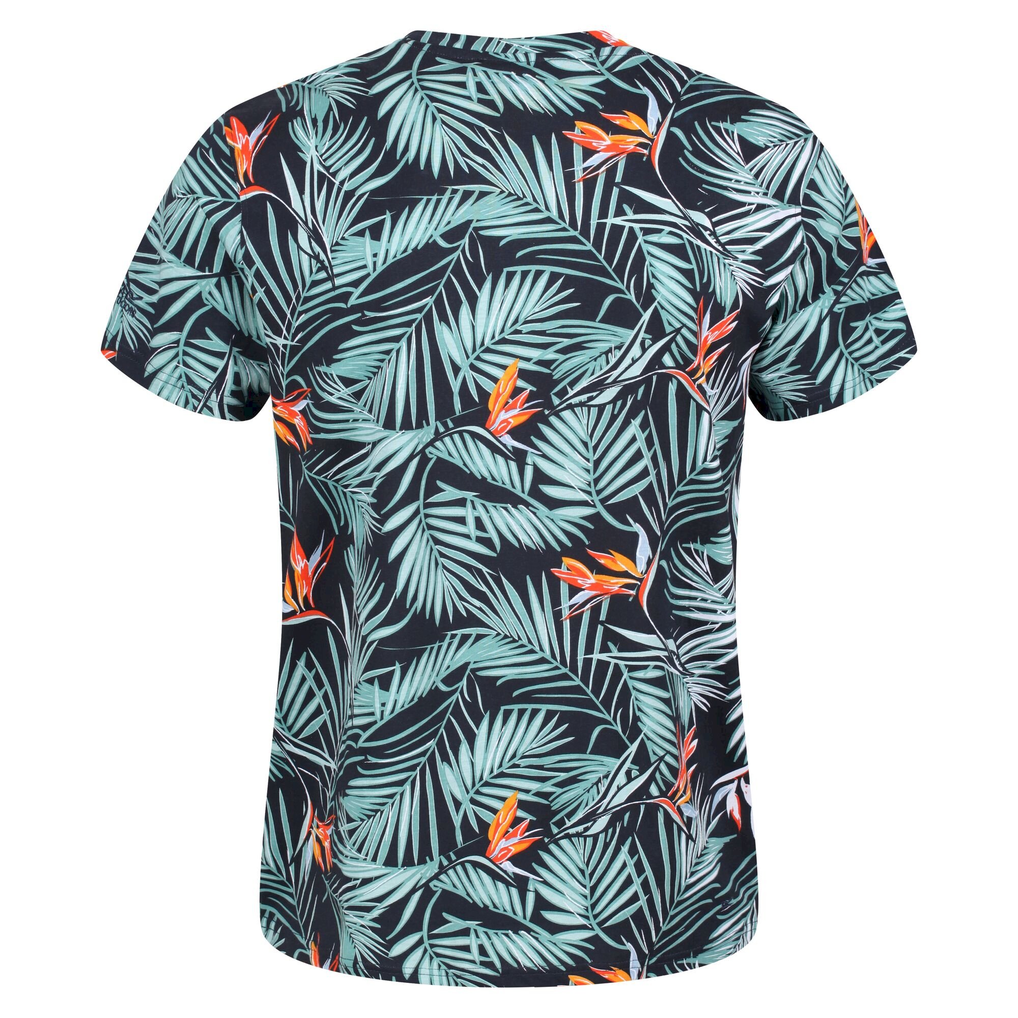 Men's Cline VI Cotton T-Shirt | Navy Hawaiian