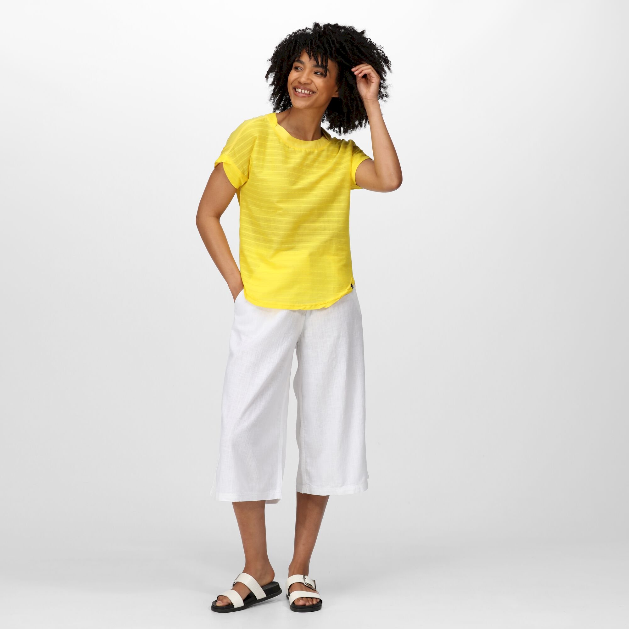 Women's Madley Culotte Trousers | White