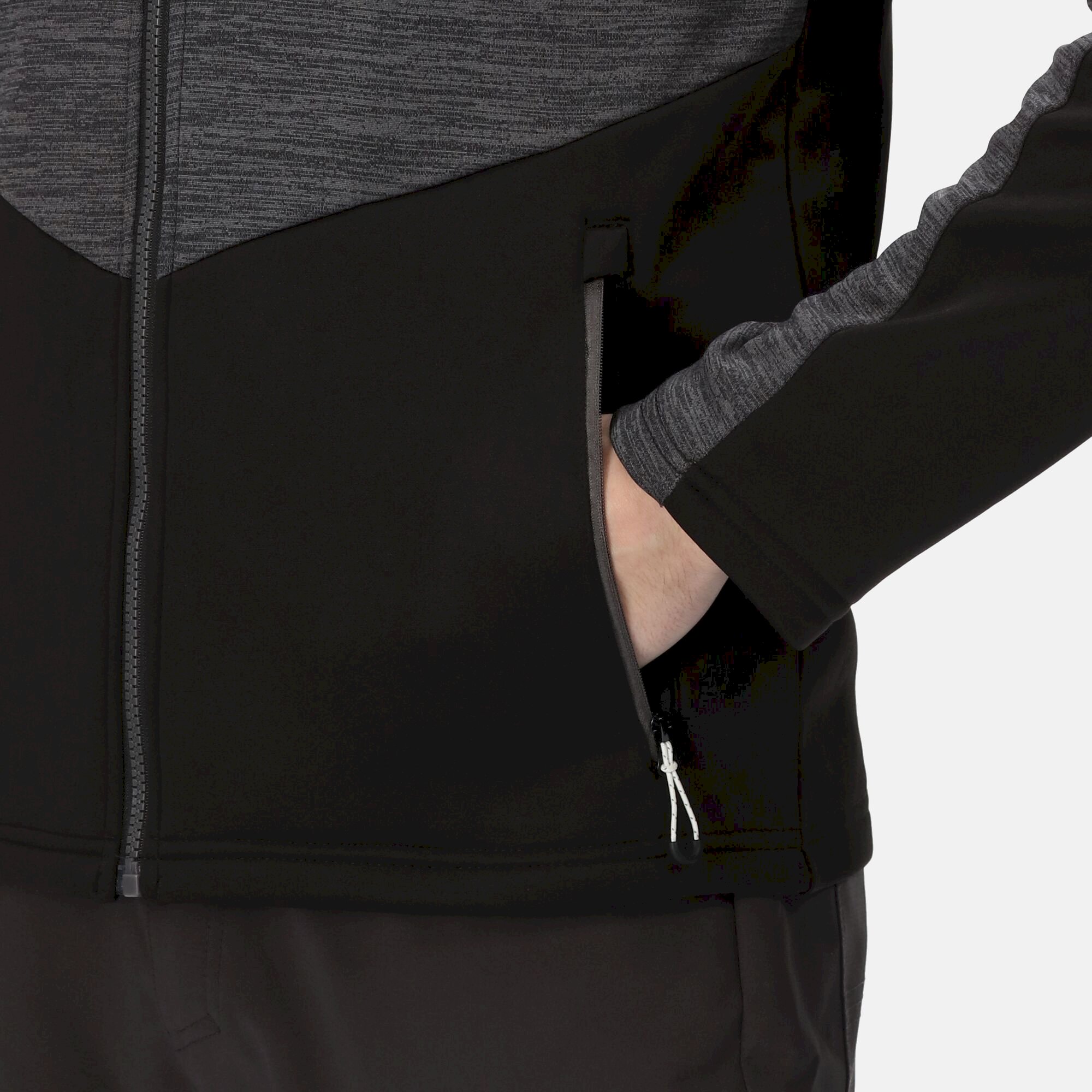 Men's Farson II Softshell Jacket | Black Dark Grey