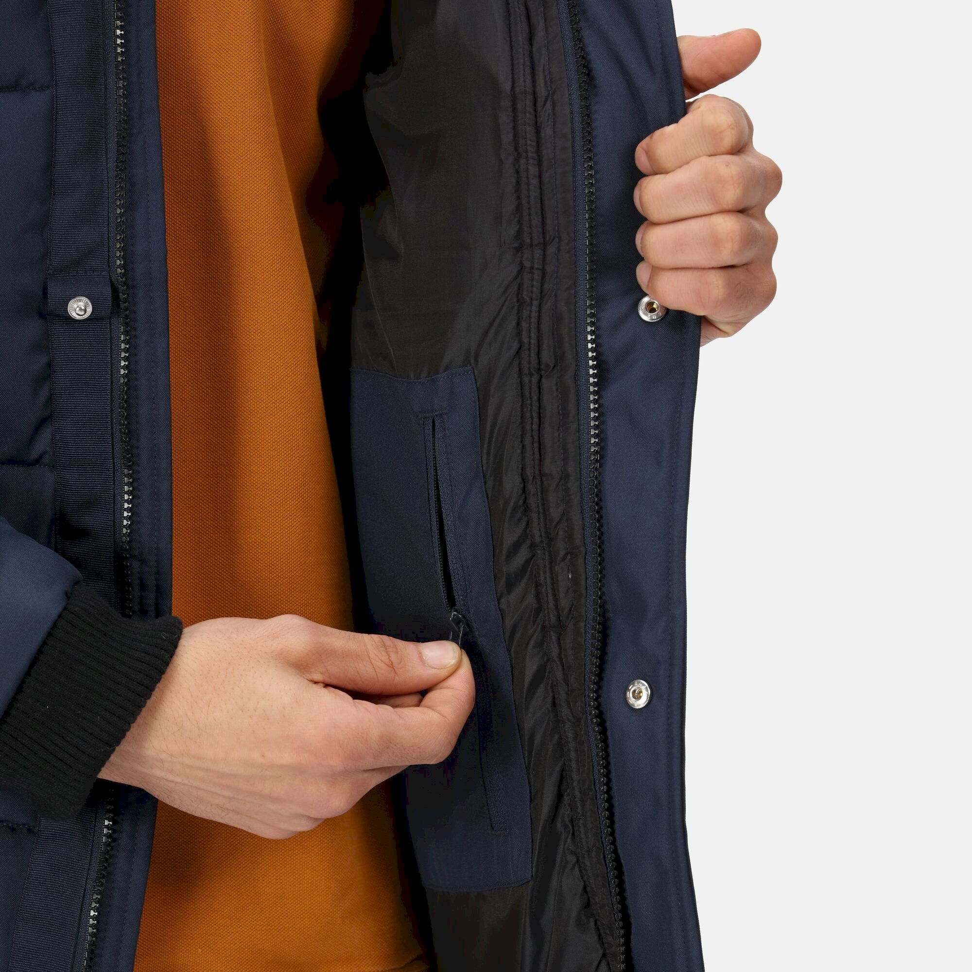 Men's Farren Lightweight Puffer Jacket | Navy