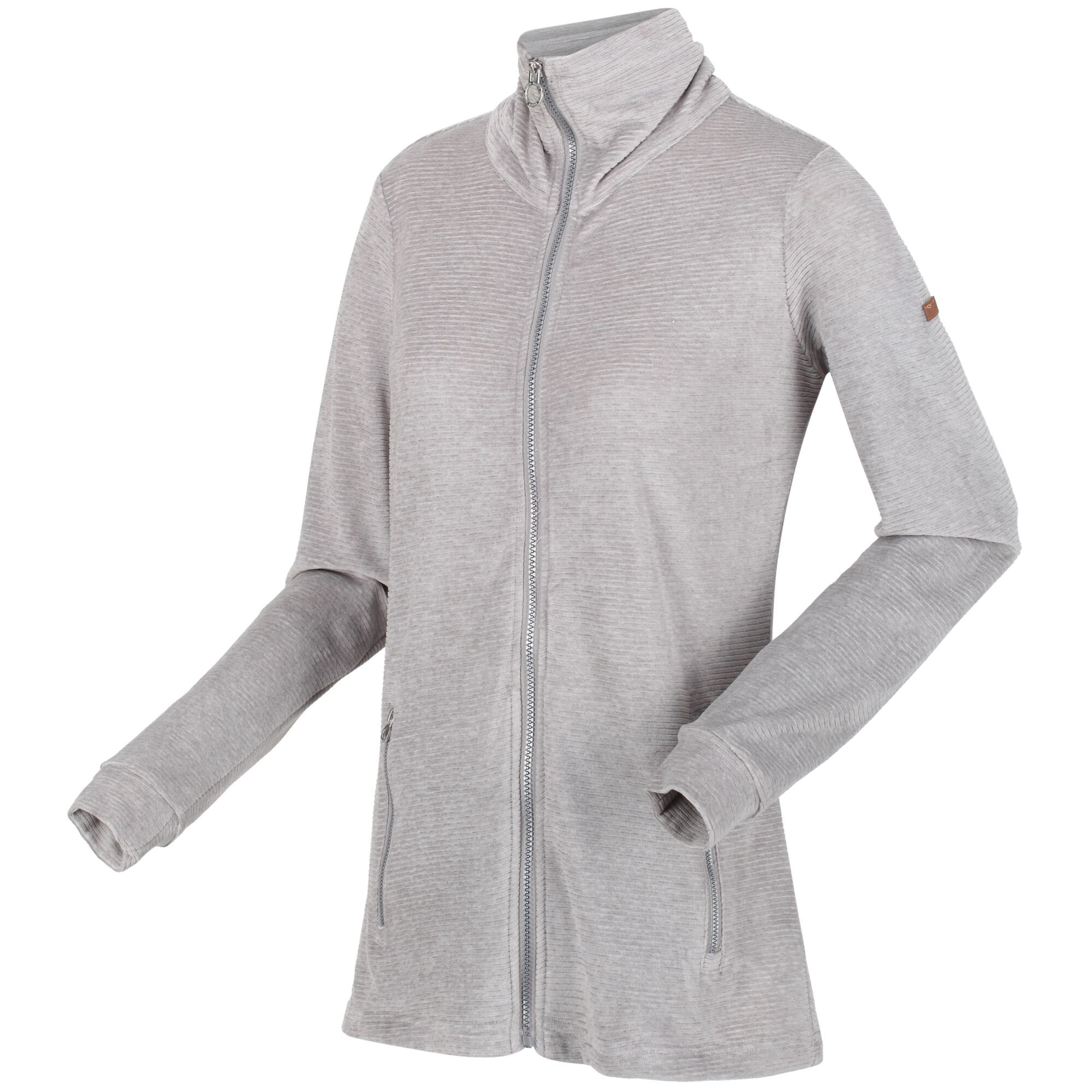 Women's Everleigh Full Zip Fleece | Mineral Grey Texture