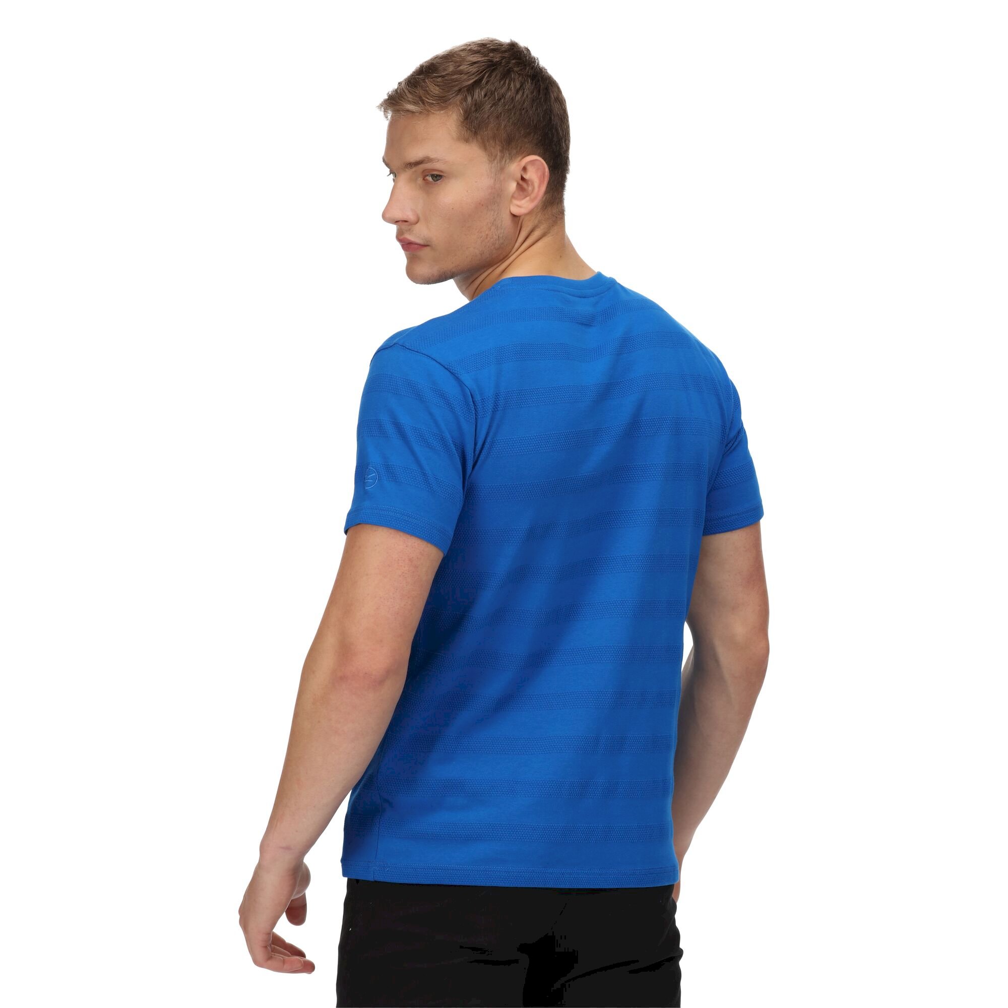 Men's Prestyn Stripe Polo Shirt | Lapis Blue