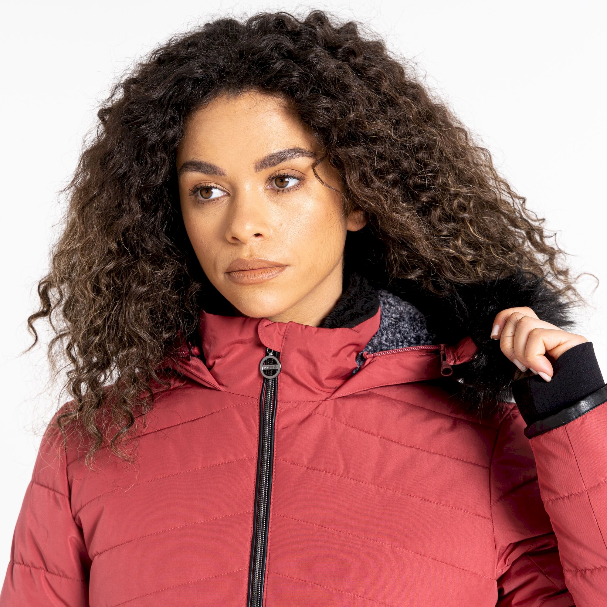 Dare 2b - Women's Striking III Longline Padded Jacket | Earth Rose